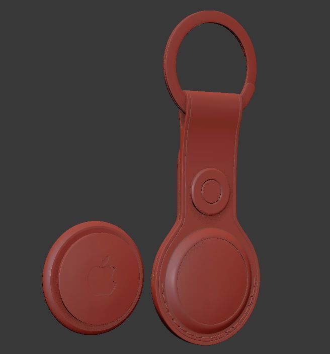 Apple Airtag 3D model_7