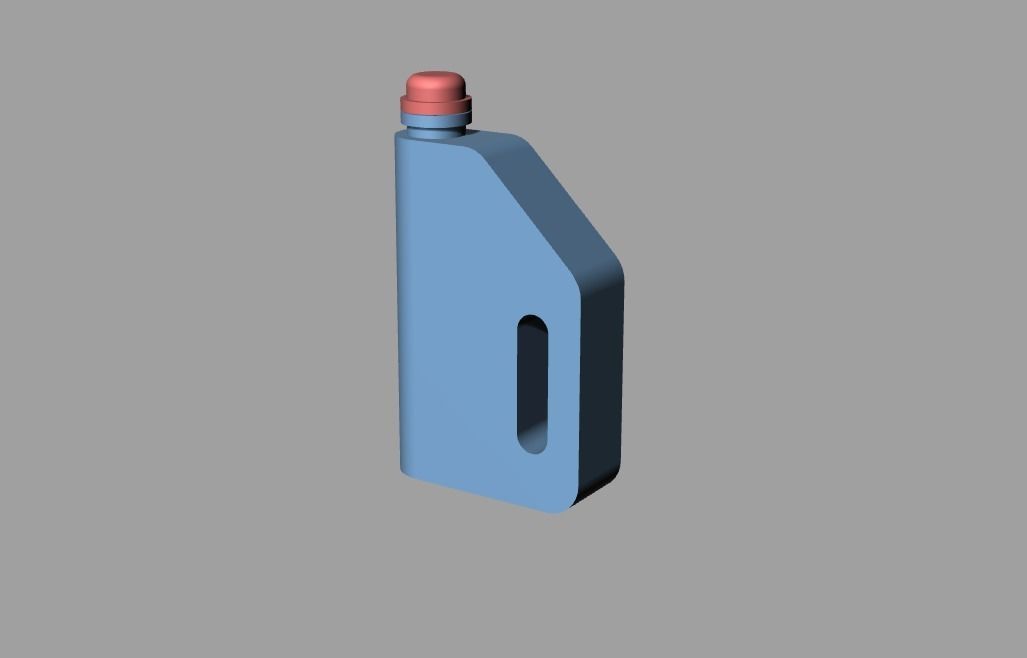 3D RHINO MODELS BOTTLE  3D model_1