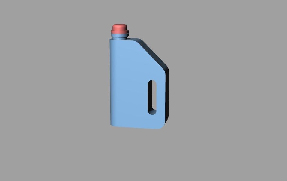 3D RHINO MODELS BOTTLE  3D model_2