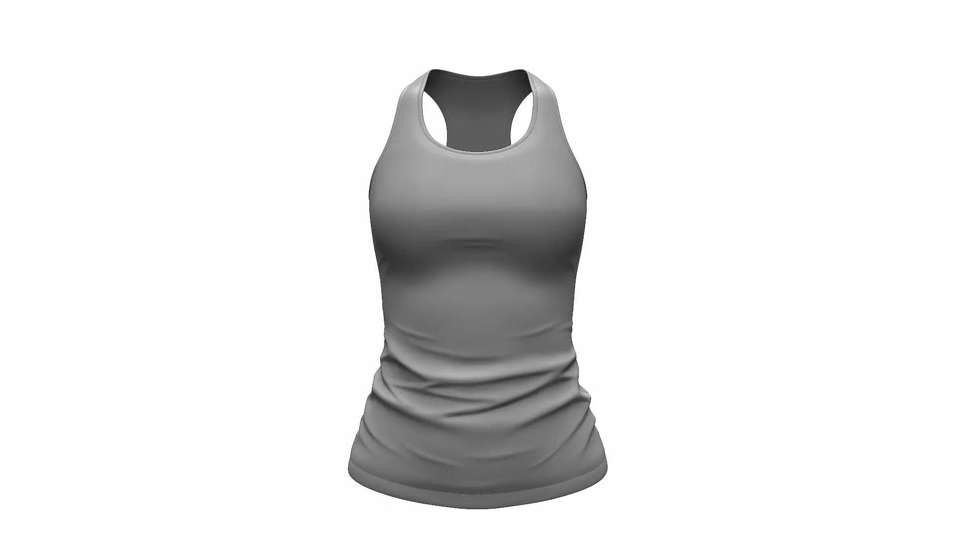 Womens Tops - High Poly 3D model