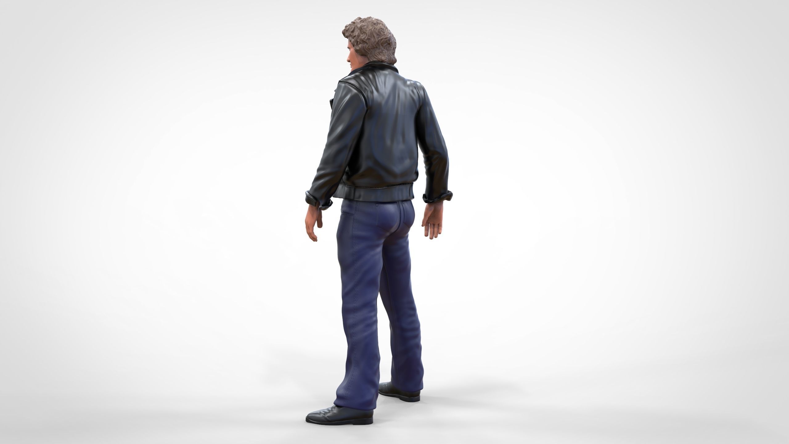 Michael Knight in Knight Rider 3D print model_11