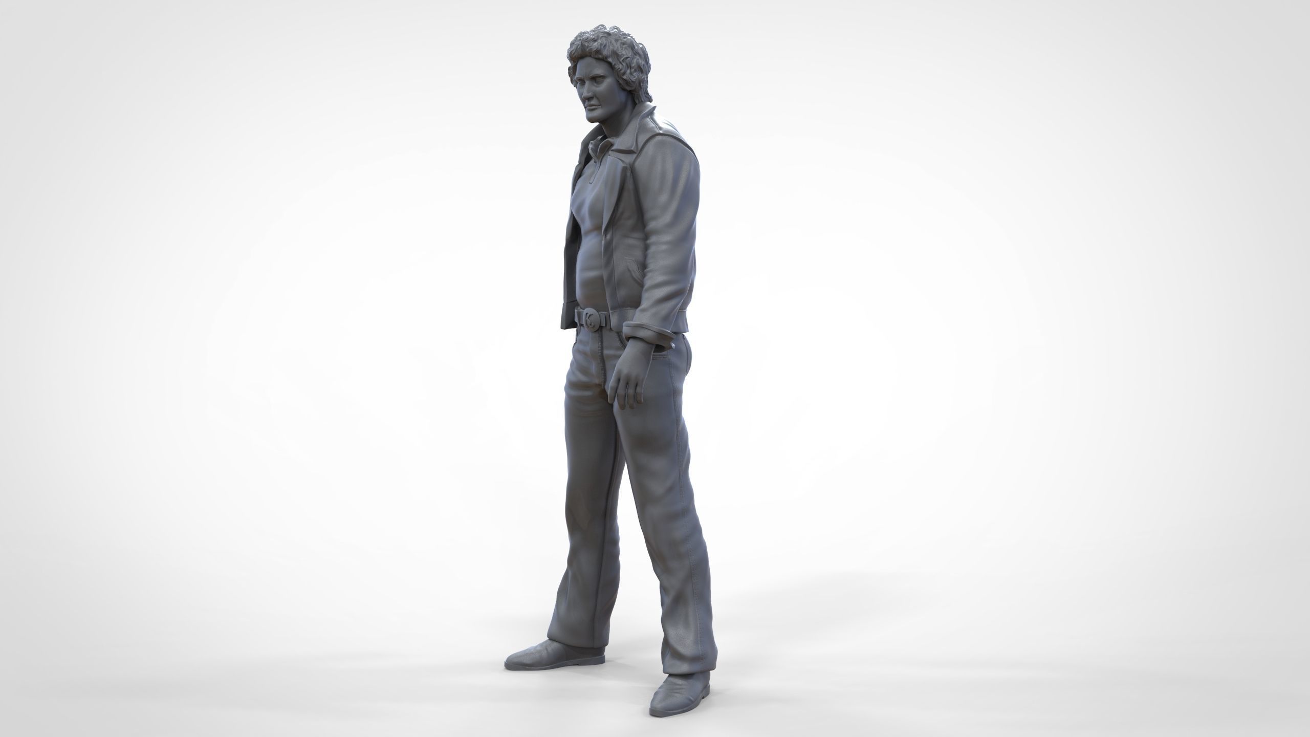 Michael Knight in Knight Rider 3D print model_38