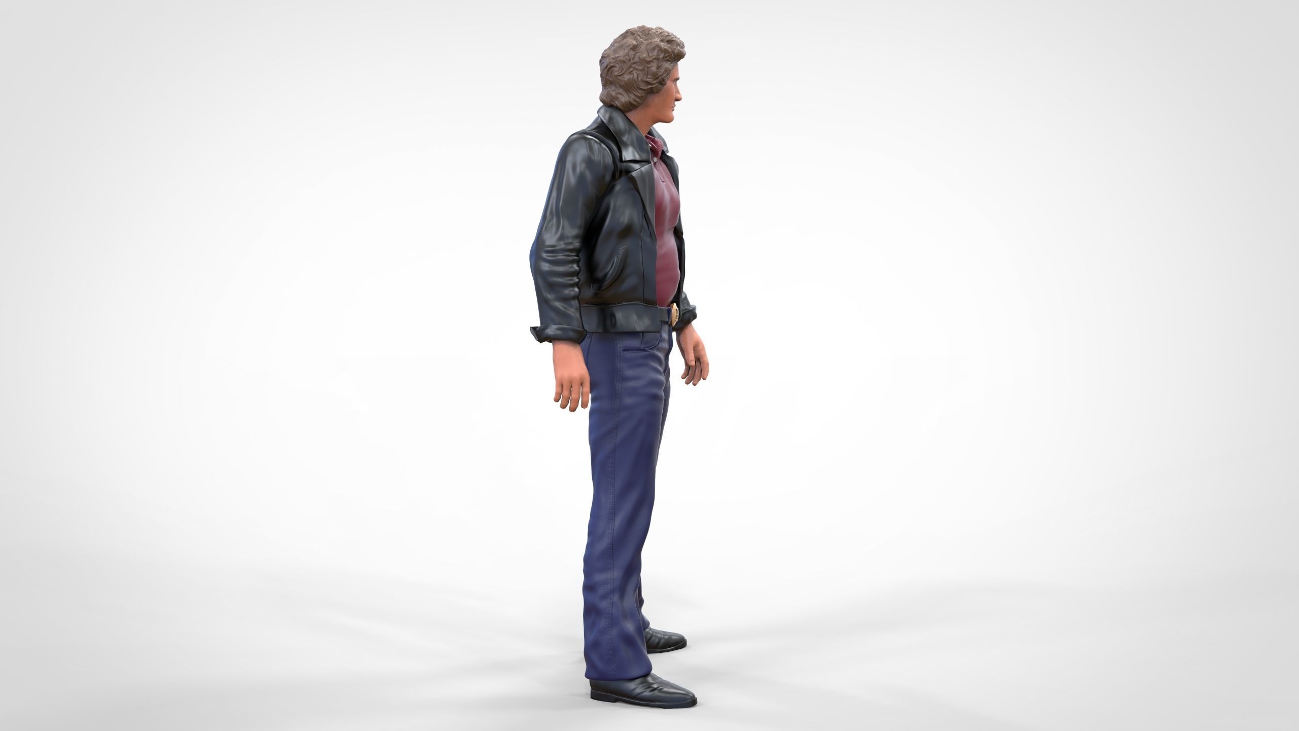 Michael Knight in Knight Rider 3D print model_26