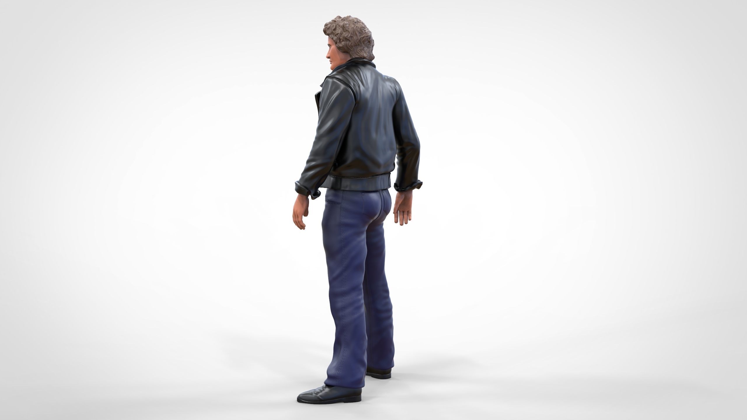 Michael Knight in Knight Rider 3D print model_10