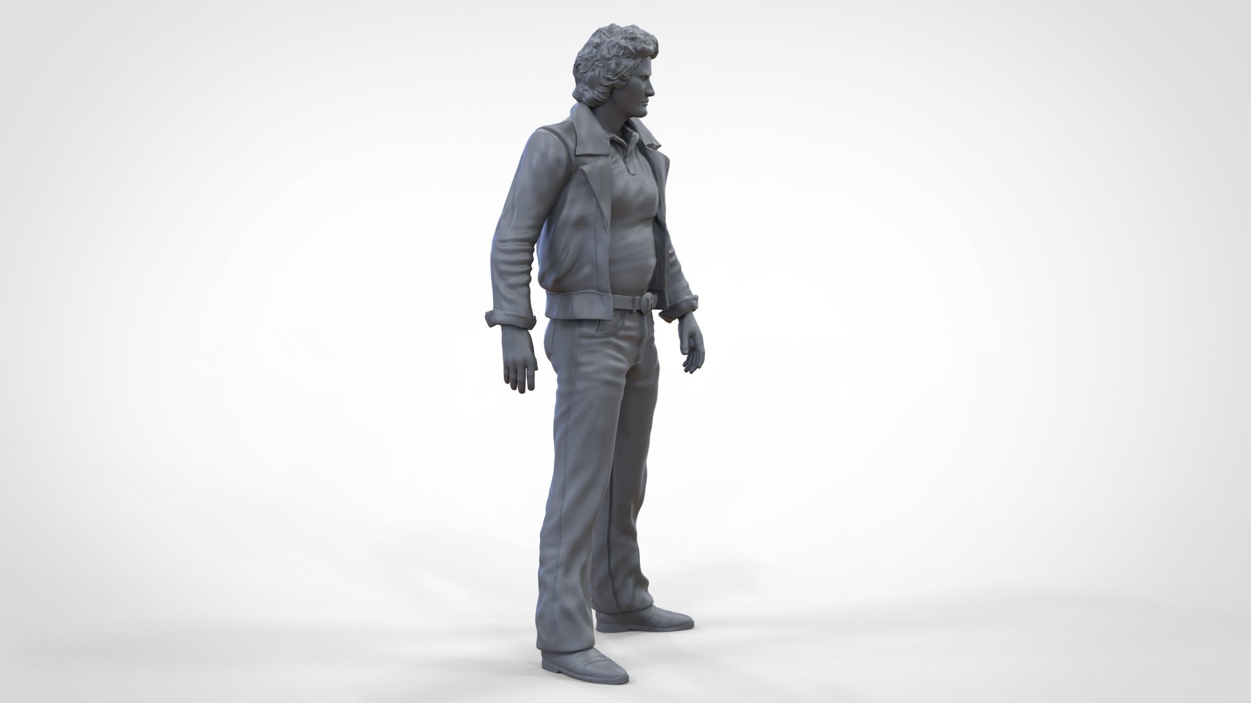 Michael Knight in Knight Rider 3D print model_47
