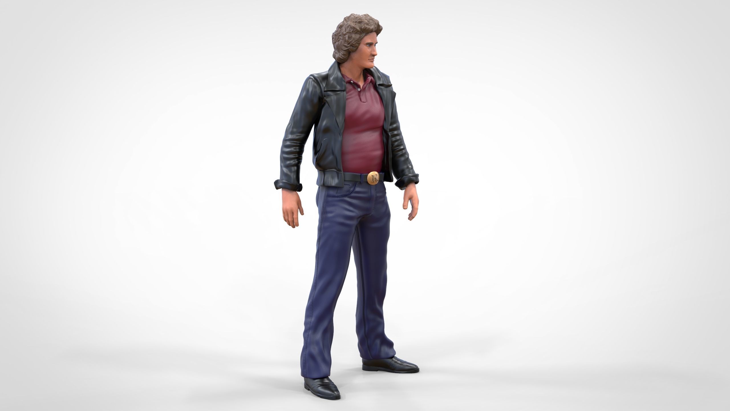 Michael Knight in Knight Rider 3D print model_30