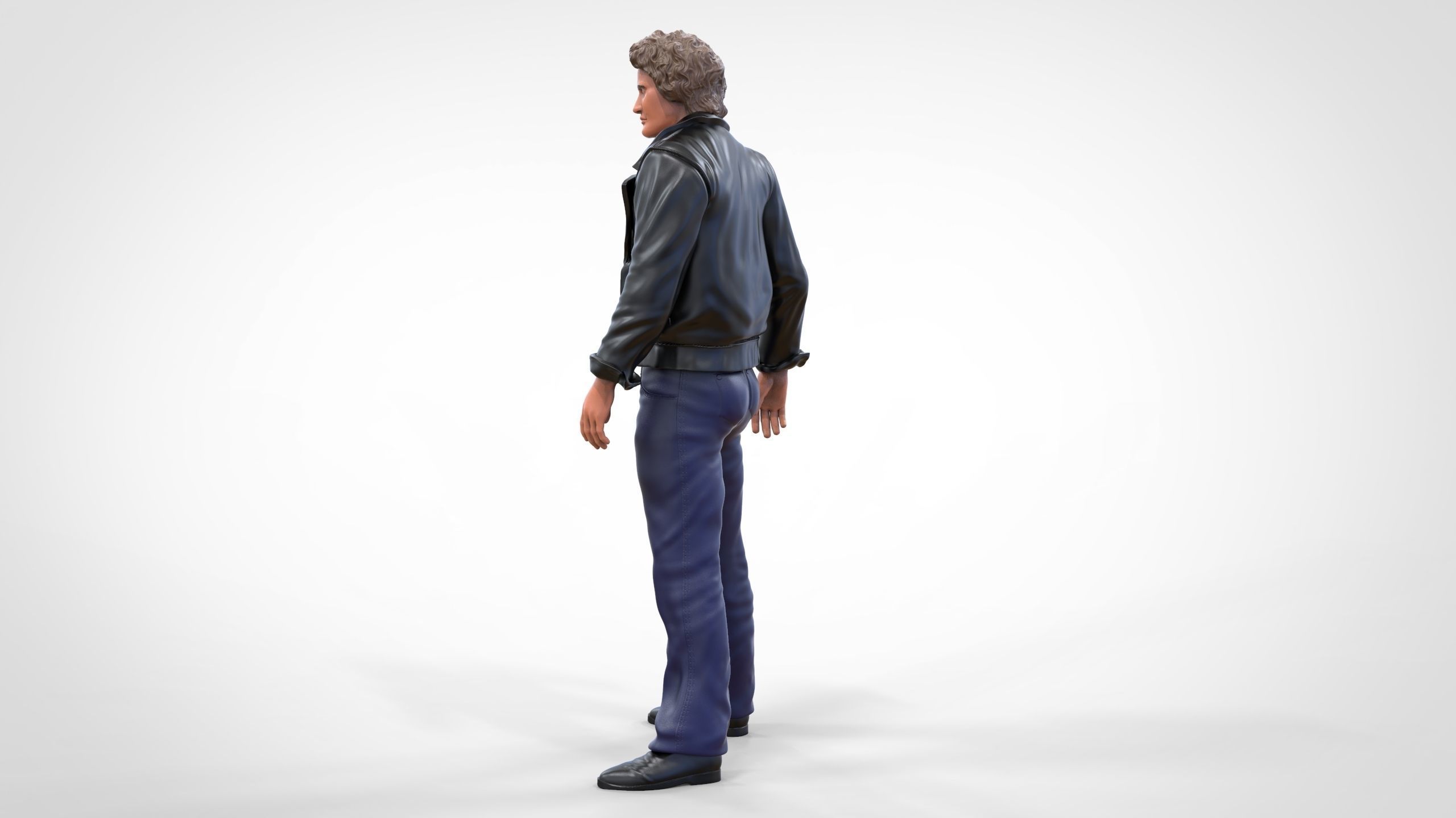 Michael Knight in Knight Rider 3D print model_9