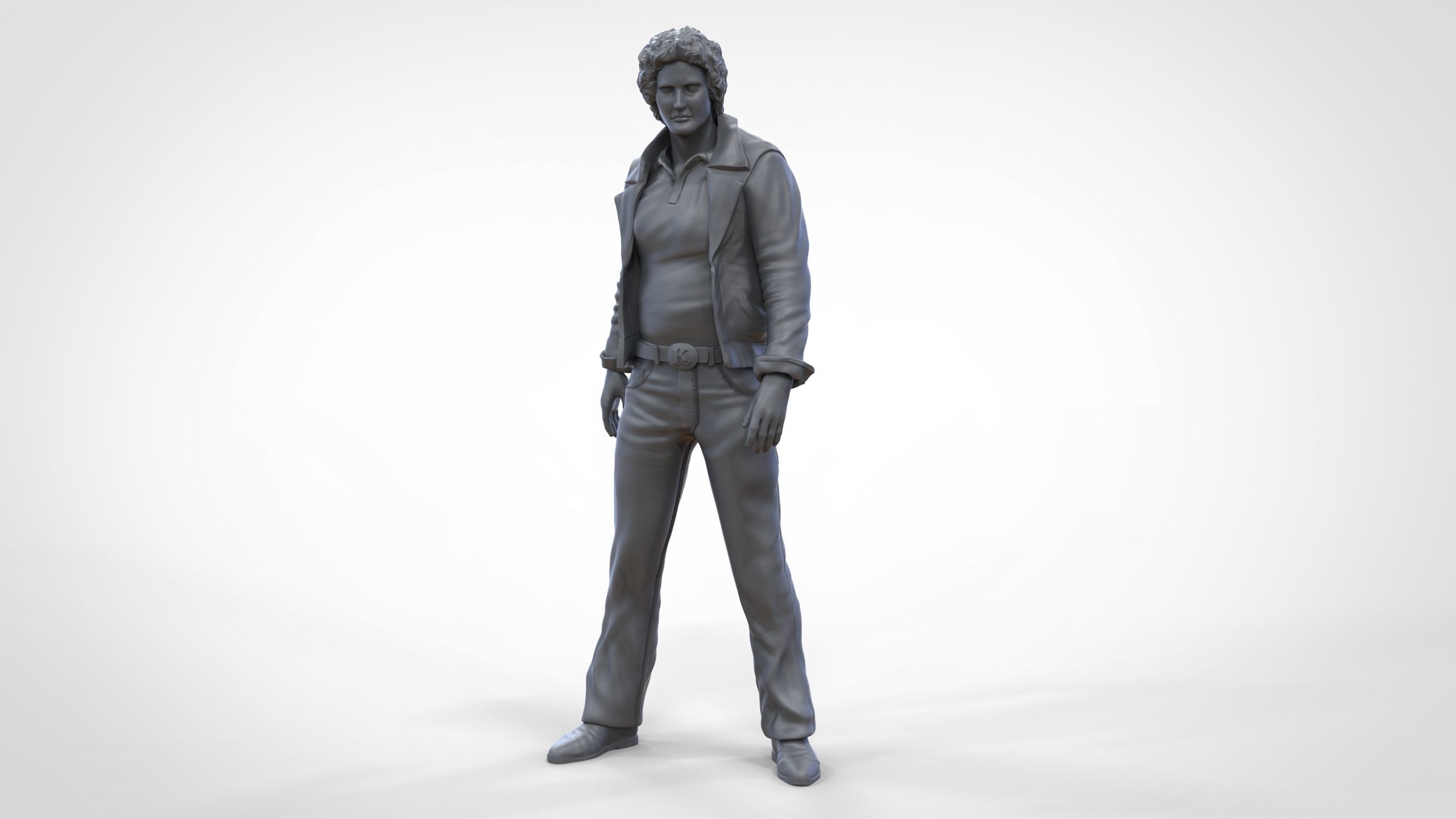 Michael Knight in Knight Rider 3D print model_50