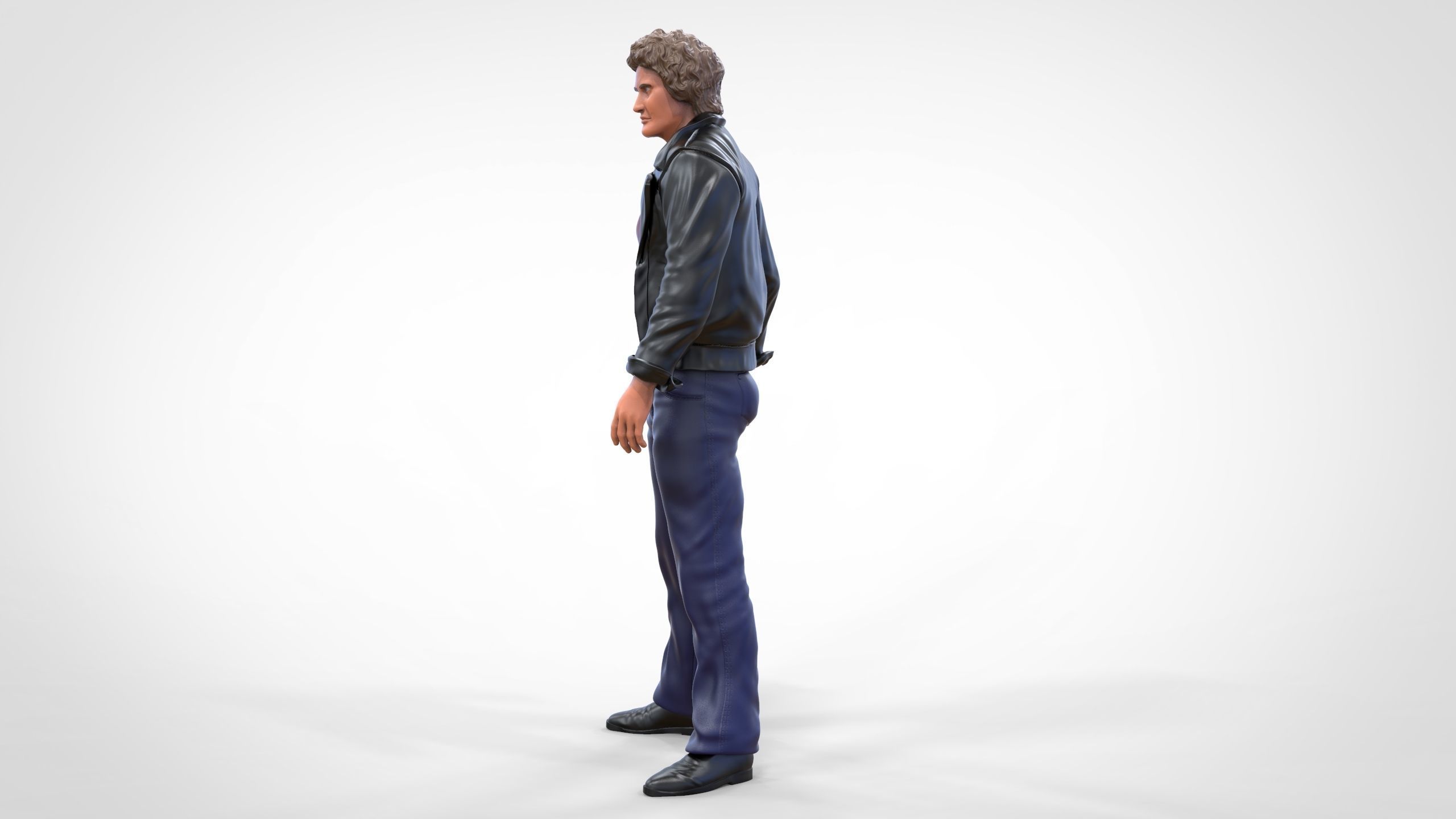 Michael Knight in Knight Rider 3D print model_7
