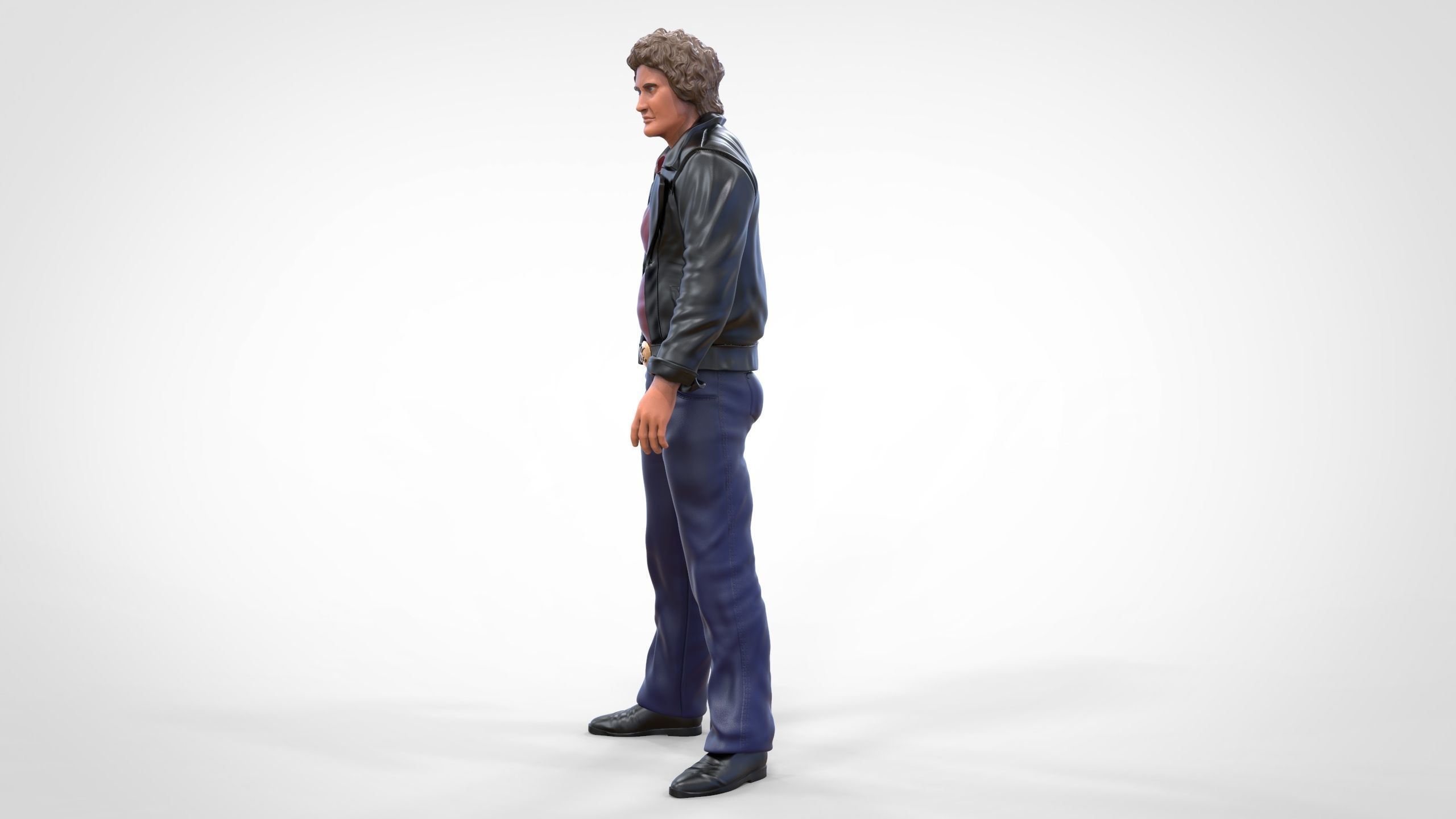 Michael Knight in Knight Rider 3D print model_6