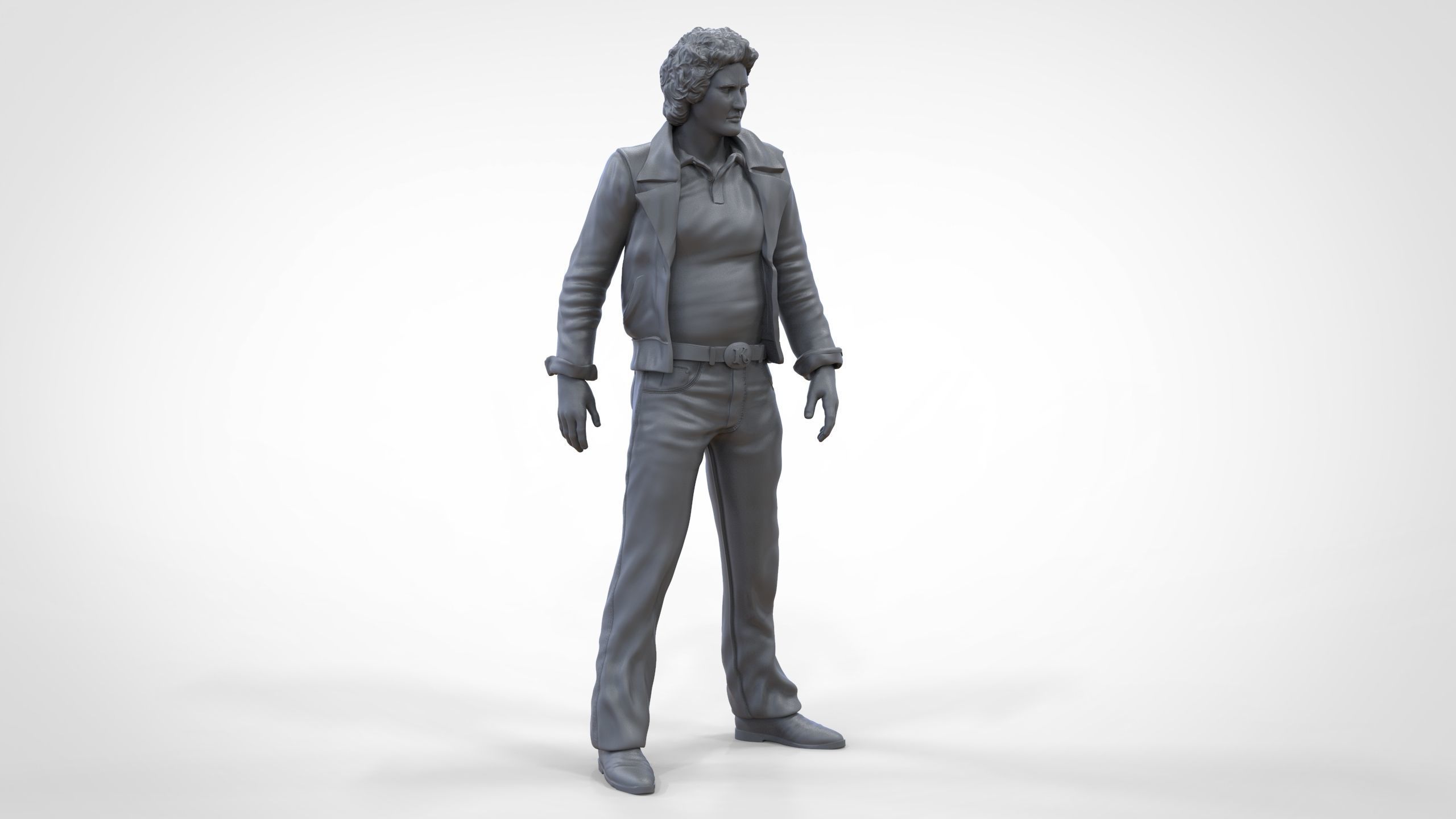 Michael Knight in Knight Rider 3D print model_48