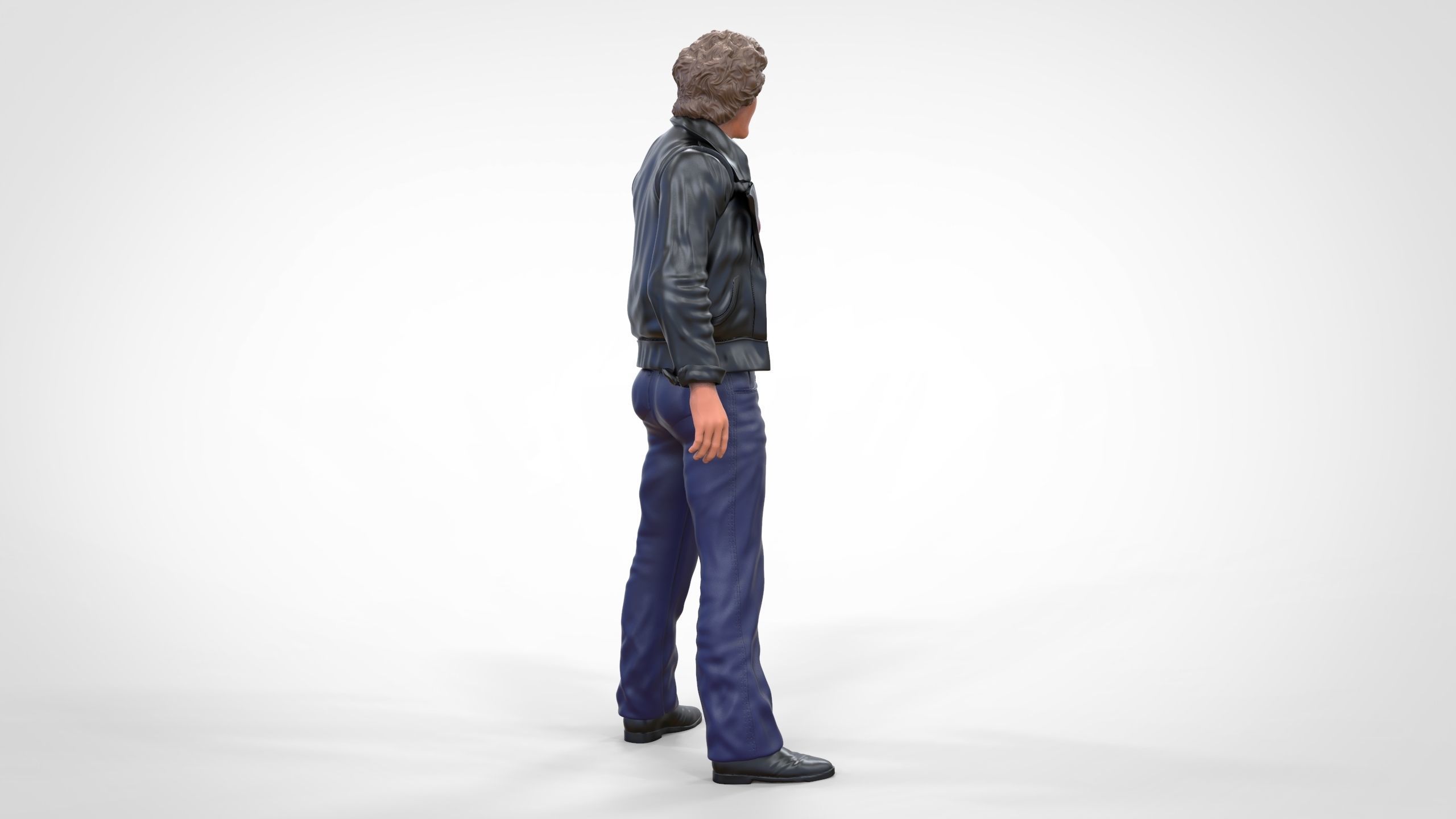 Michael Knight in Knight Rider 3D print model_23