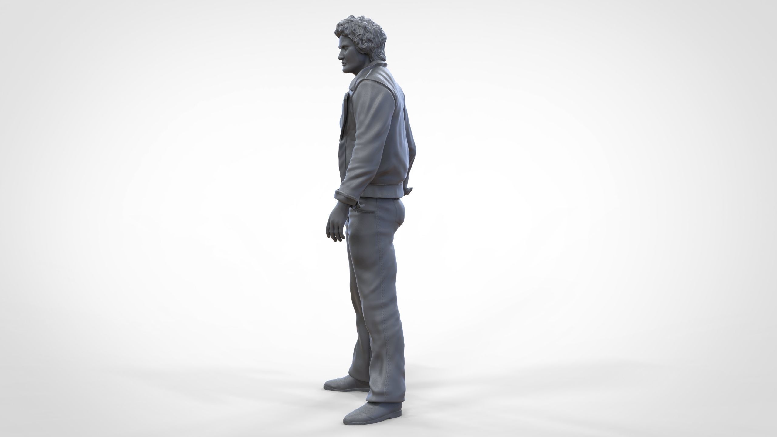 Michael Knight in Knight Rider 3D print model_40