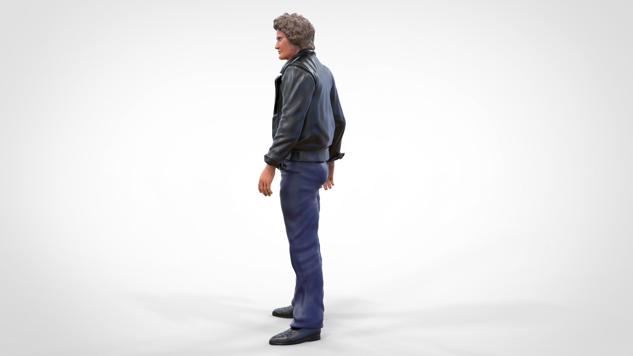 Michael Knight in Knight Rider 3D print model_8
