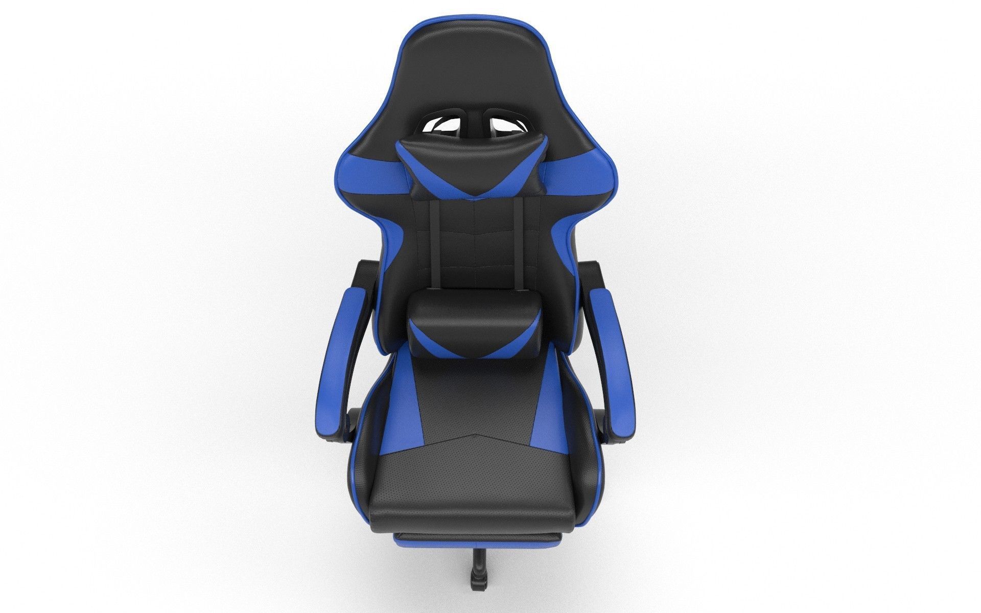 Gaming Chair Low-poly 3D model_3