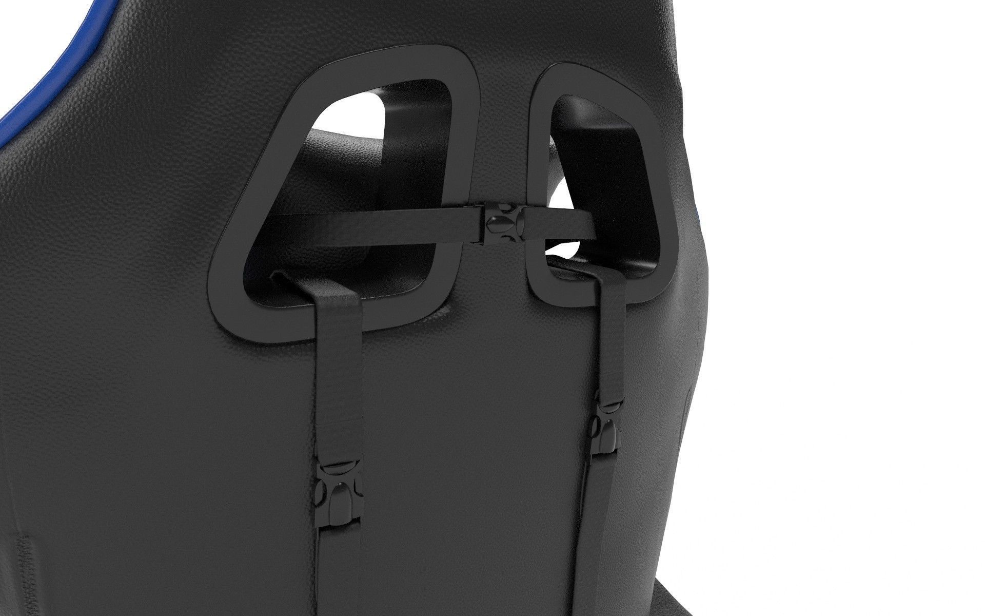 Gaming Chair Low-poly 3D model_4