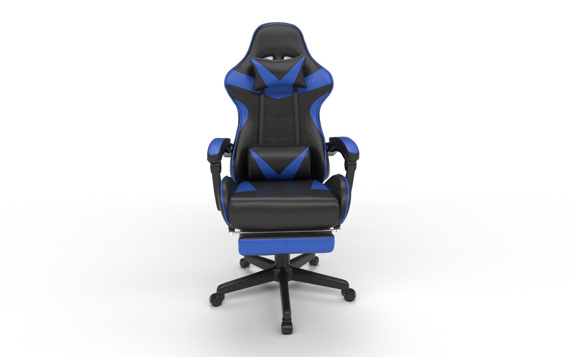 Gaming Chair Low-poly 3D model_1