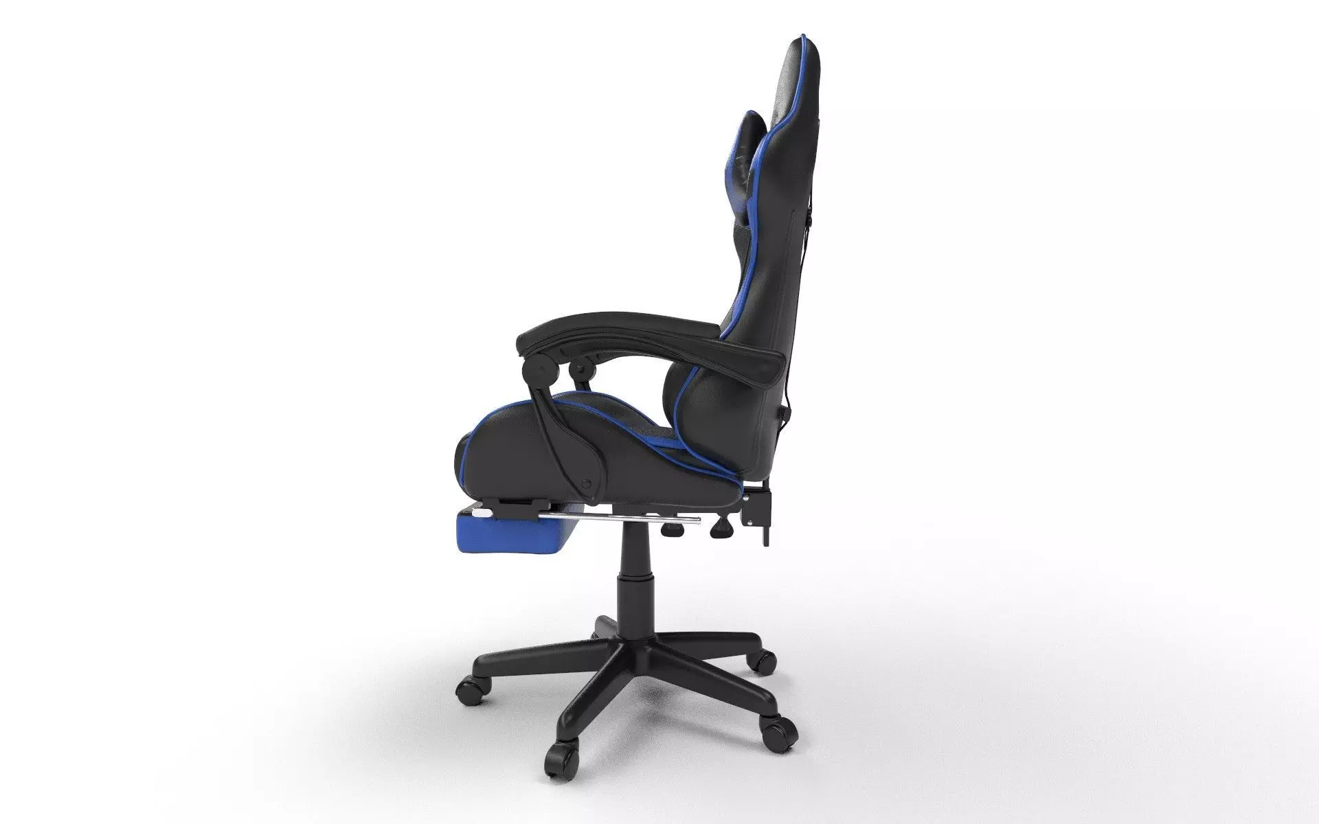 Gaming Chair Low-poly 3D model_0