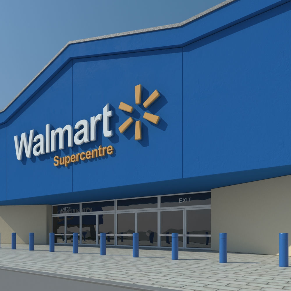 Walmart Supercenter 3D model_12