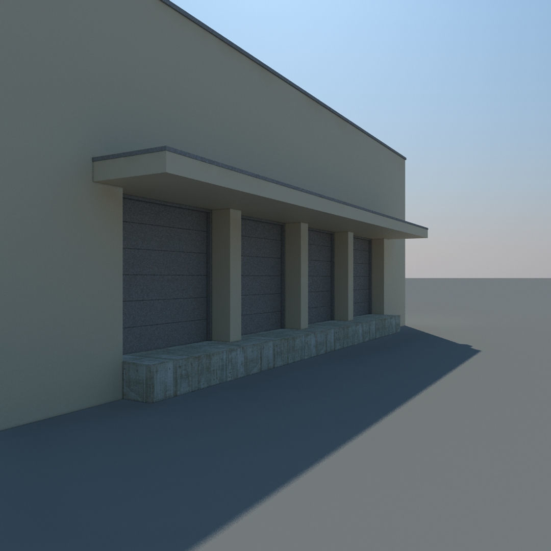 Walmart Supercenter 3D model_2