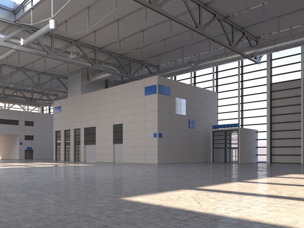 Warehouse 20 3D model_6
