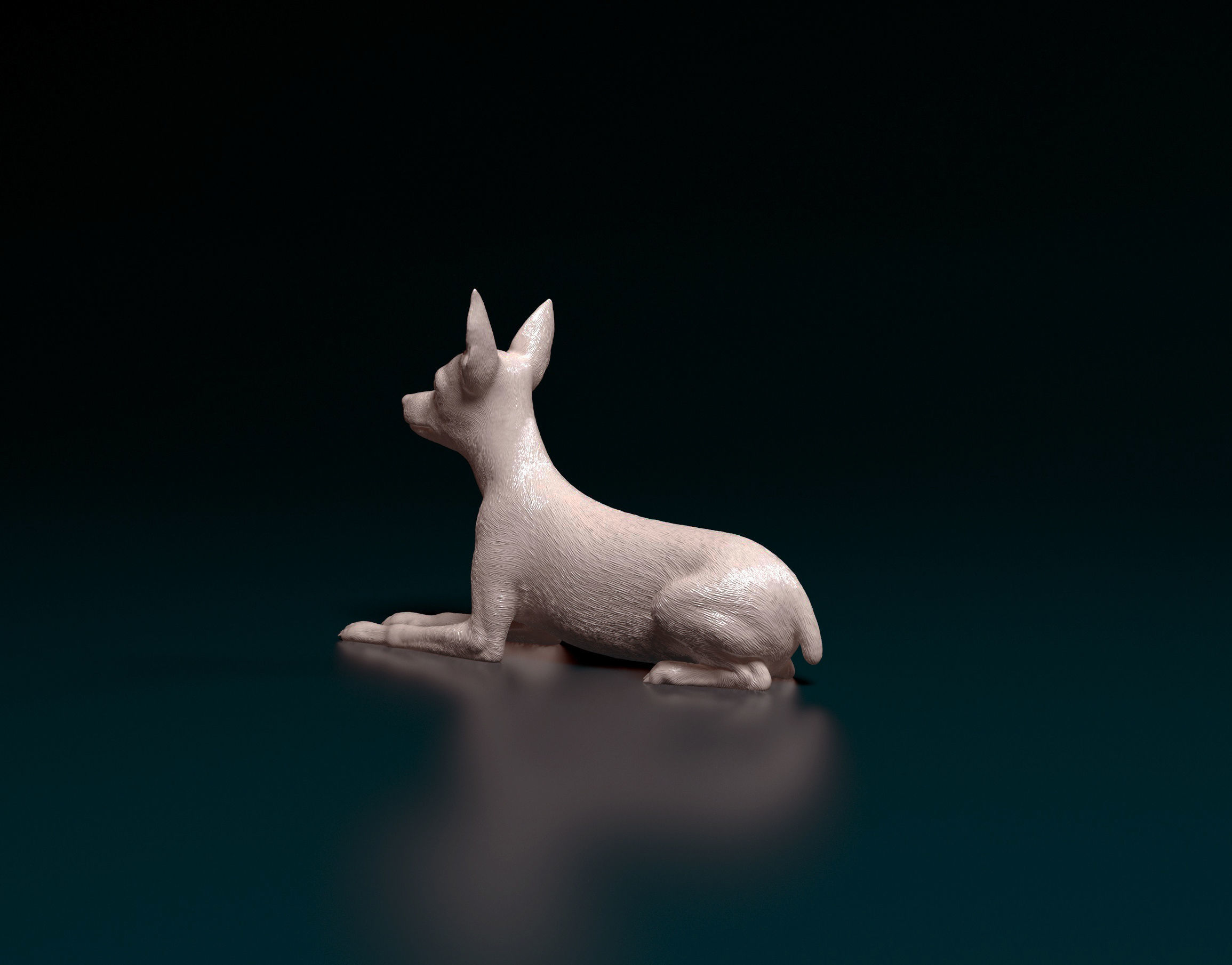 Toy terrier 3D print model_7