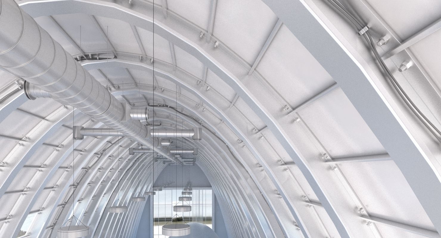 Zeppelin Hangar 3D model_12