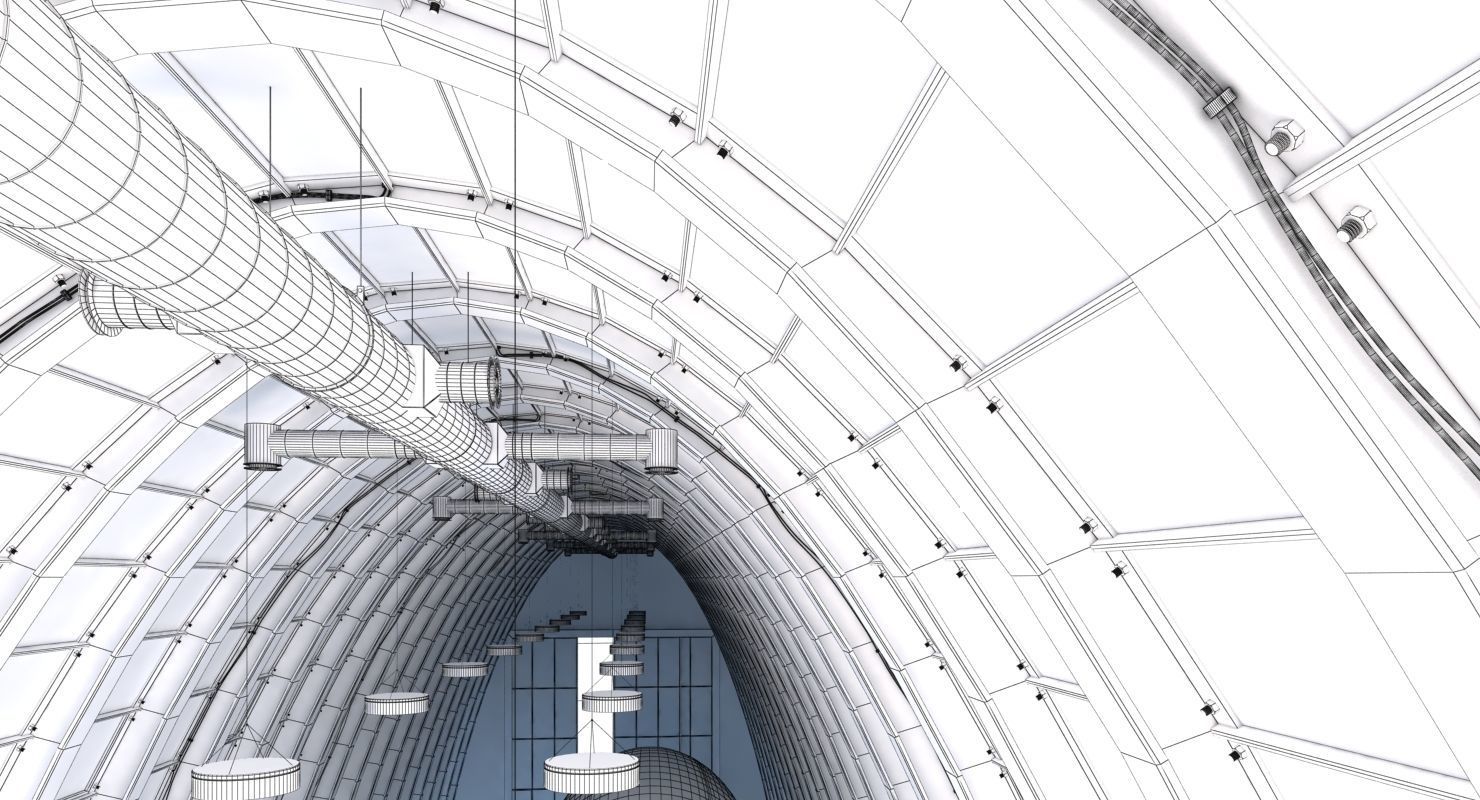 Zeppelin Hangar 3D model_13