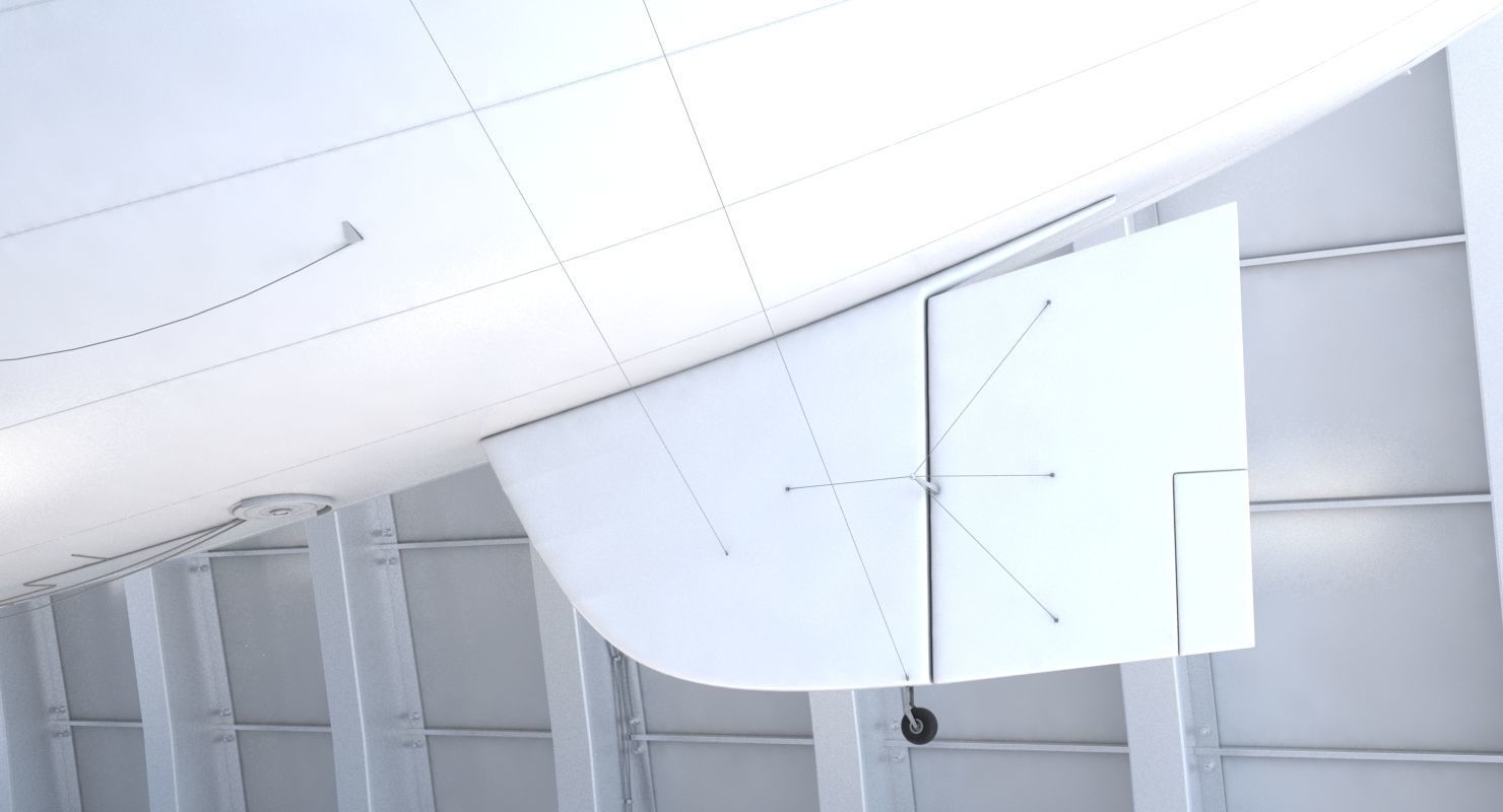 Zeppelin Hangar 3D model_5