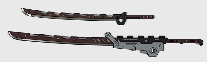 Gunpla MECH-ODACHI 3D print model