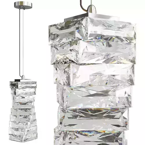 CARE chandelier Low-poly 3D model