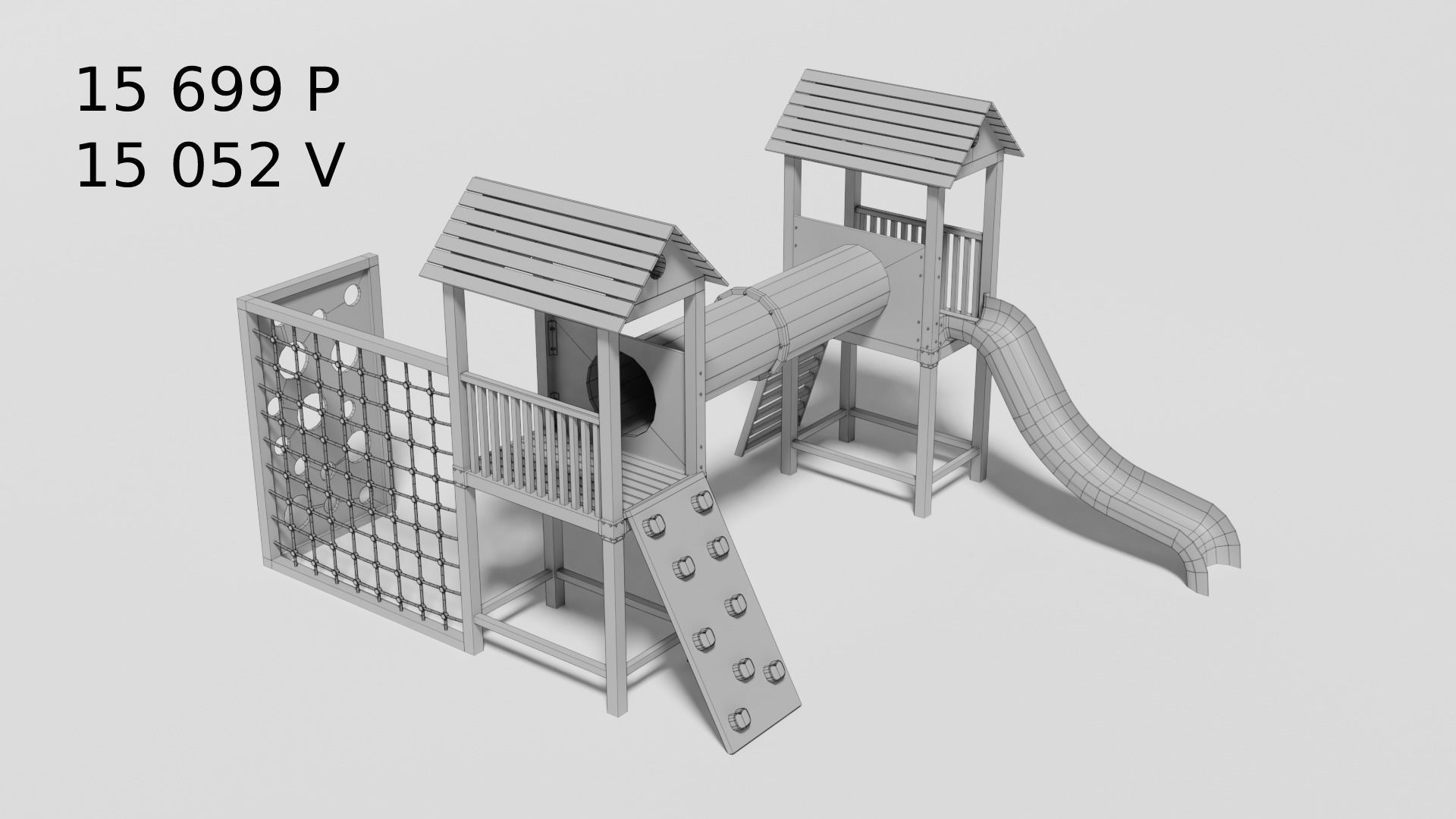 Playground pack v3 Low-poly 3D model_18