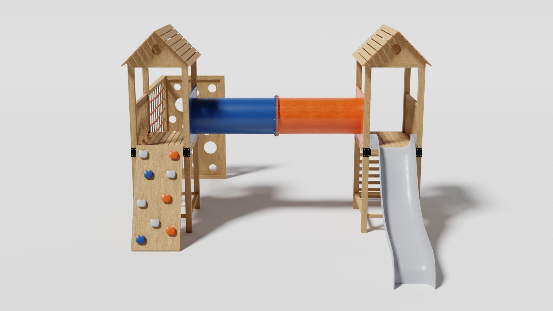 Playground pack v3 Low-poly 3D model_11