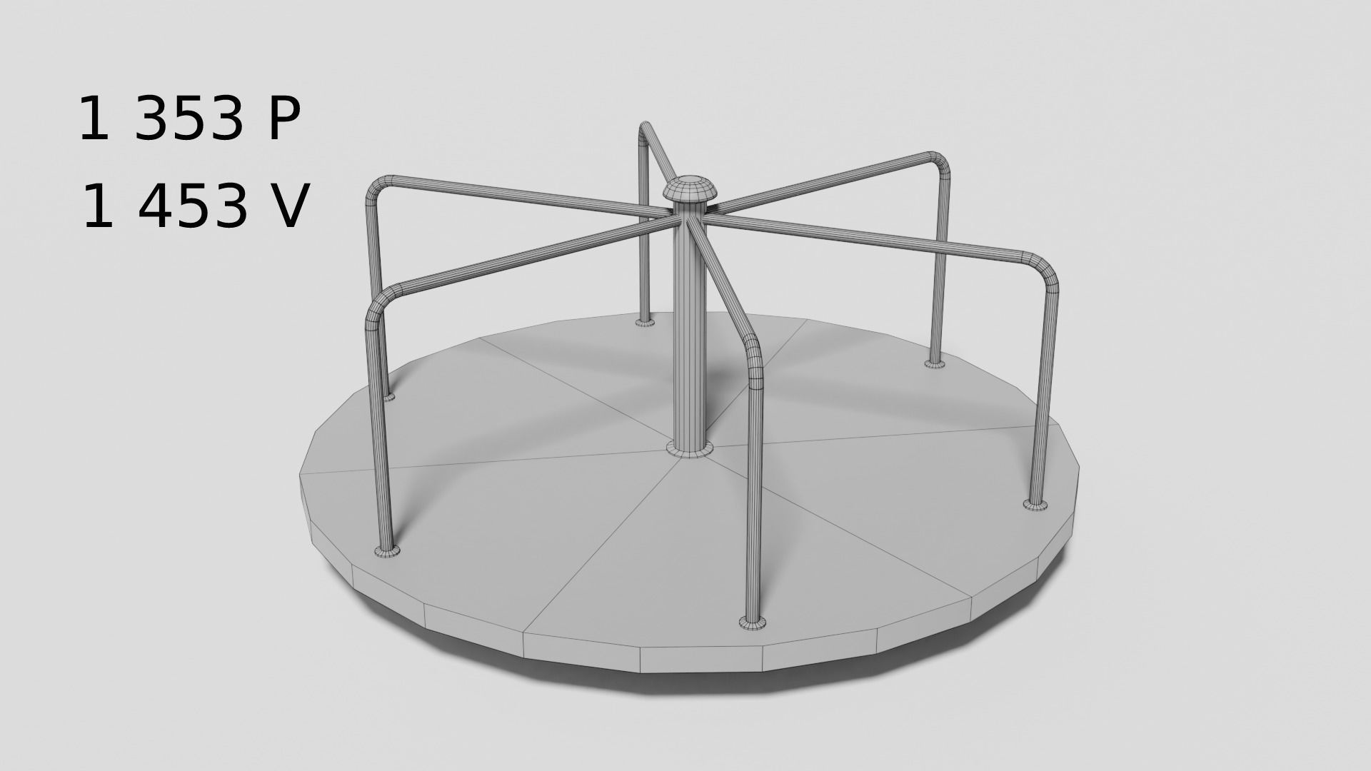 Playground pack v3 Low-poly 3D model_23