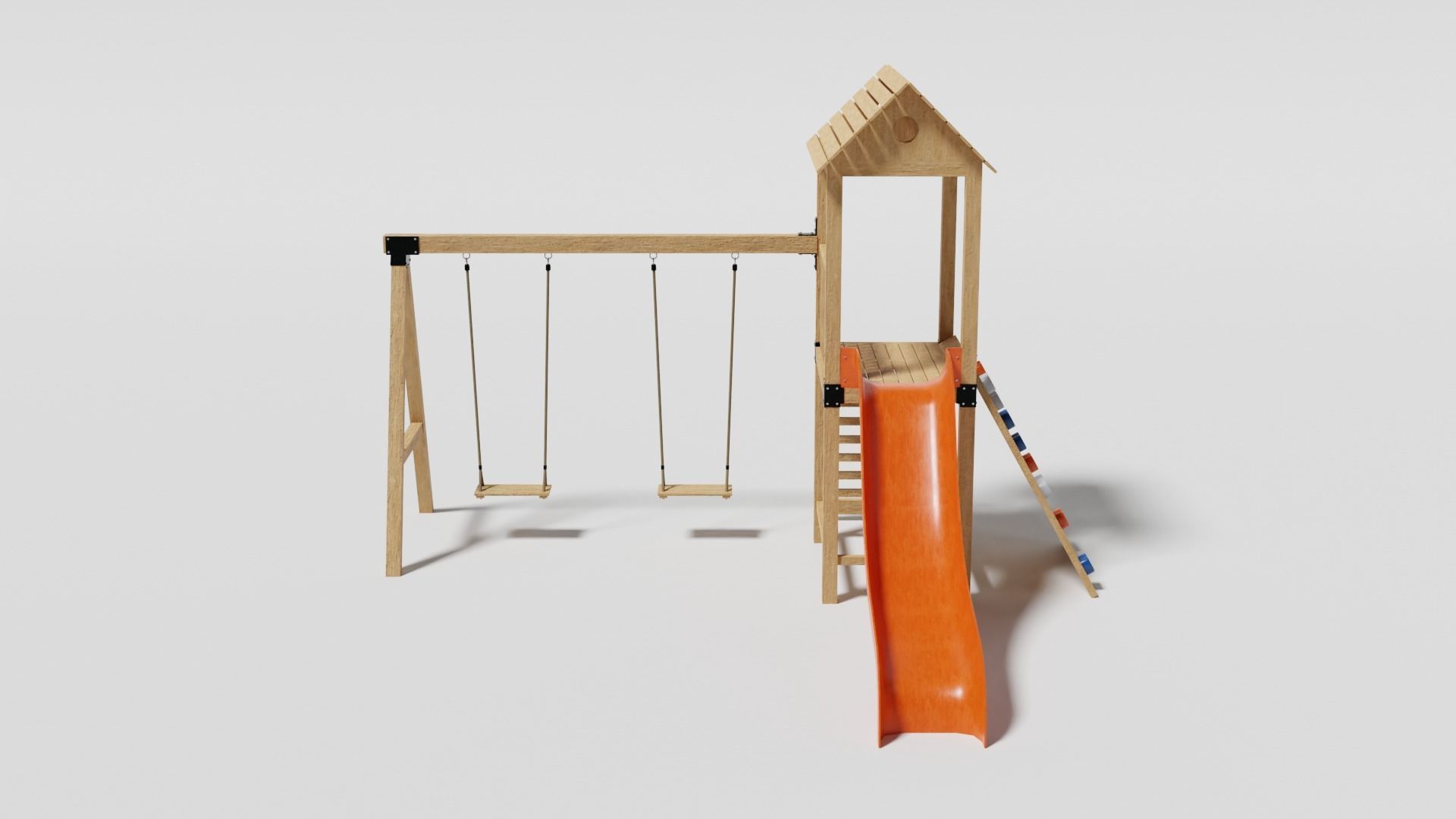 Playground pack v3 Low-poly 3D model_3