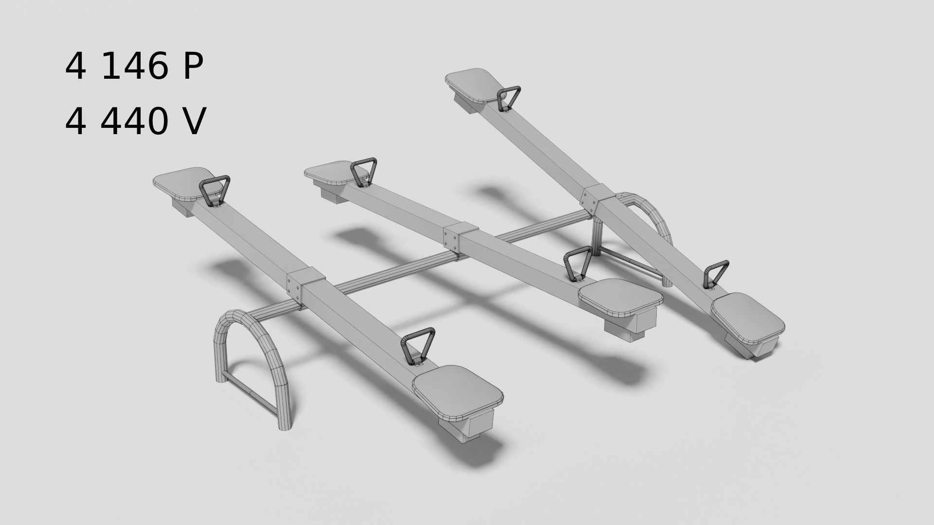 Playground pack v3 Low-poly 3D model_29