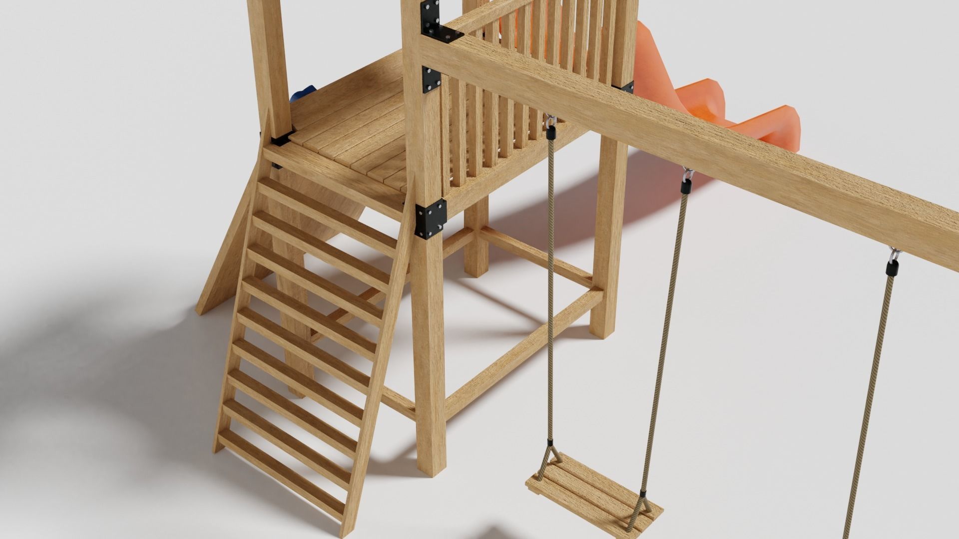 Playground pack v3 Low-poly 3D model_7