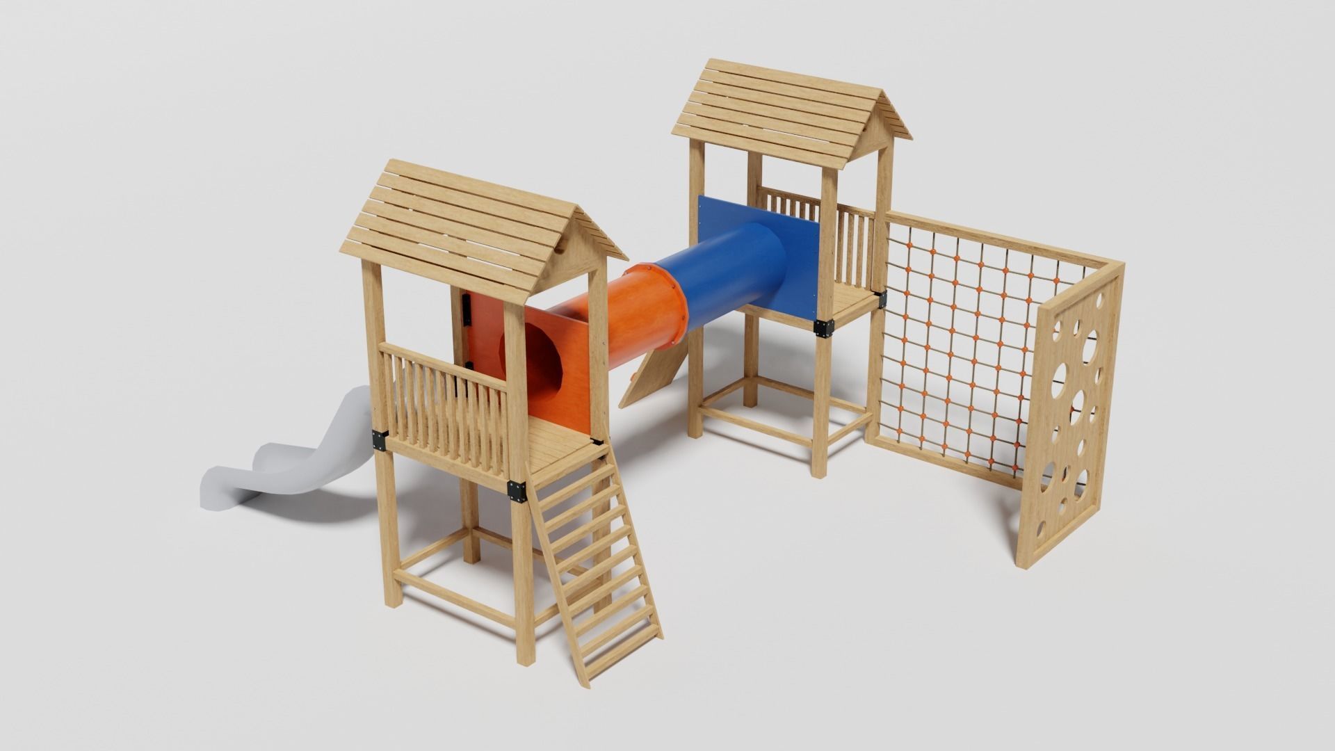 Playground pack v3 Low-poly 3D model_14
