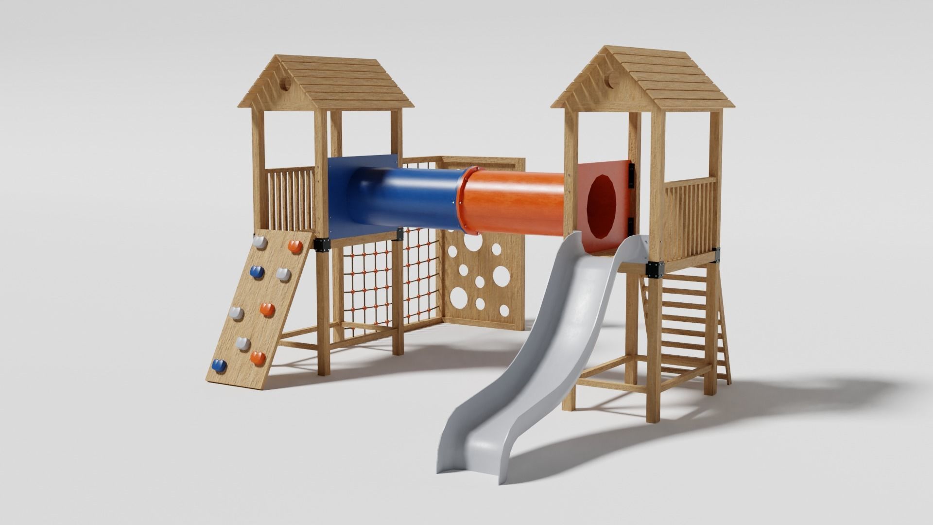 Playground pack v3 Low-poly 3D model_12