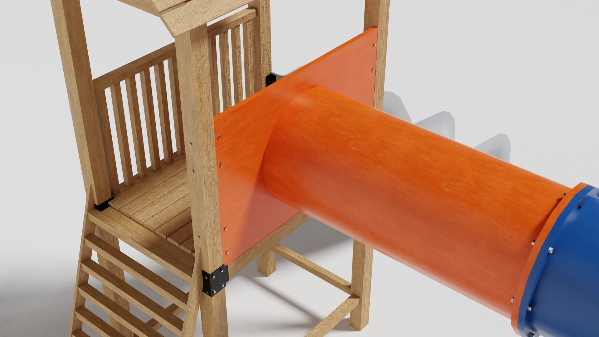 Playground pack v3 Low-poly 3D model_15