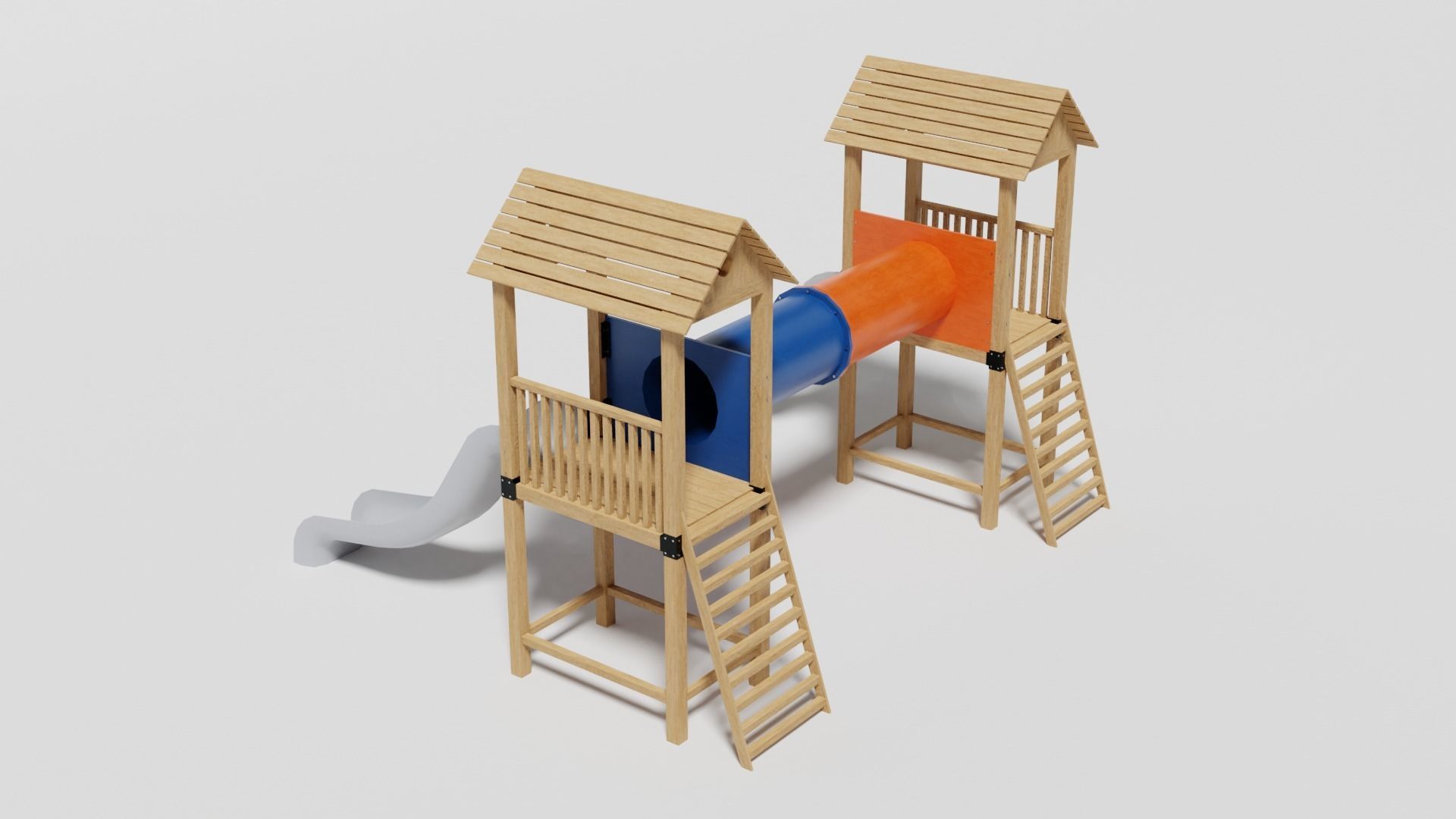 Playground pack v3 Low-poly 3D model_46