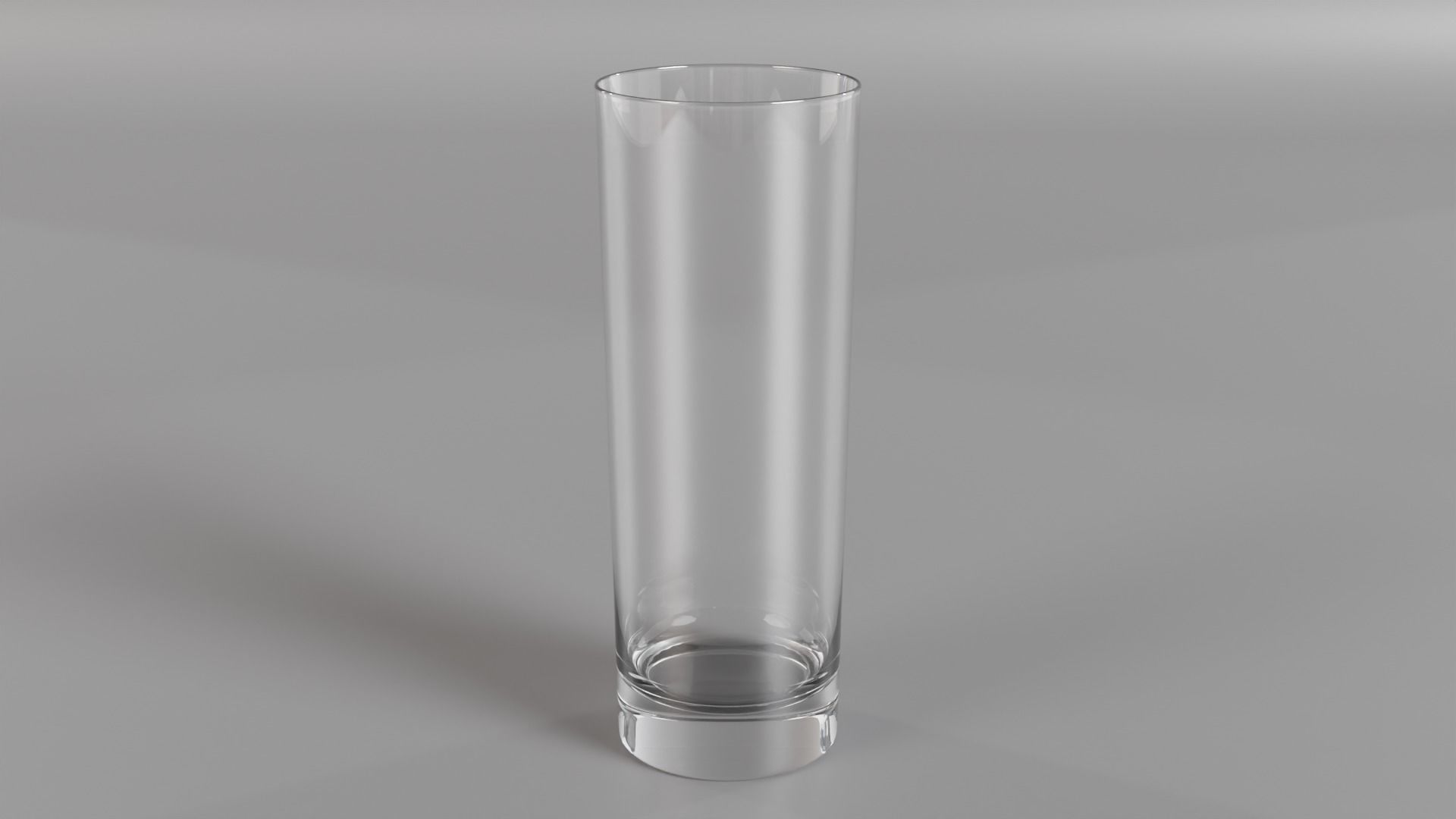 Collins glass Low-poly 3D model_1