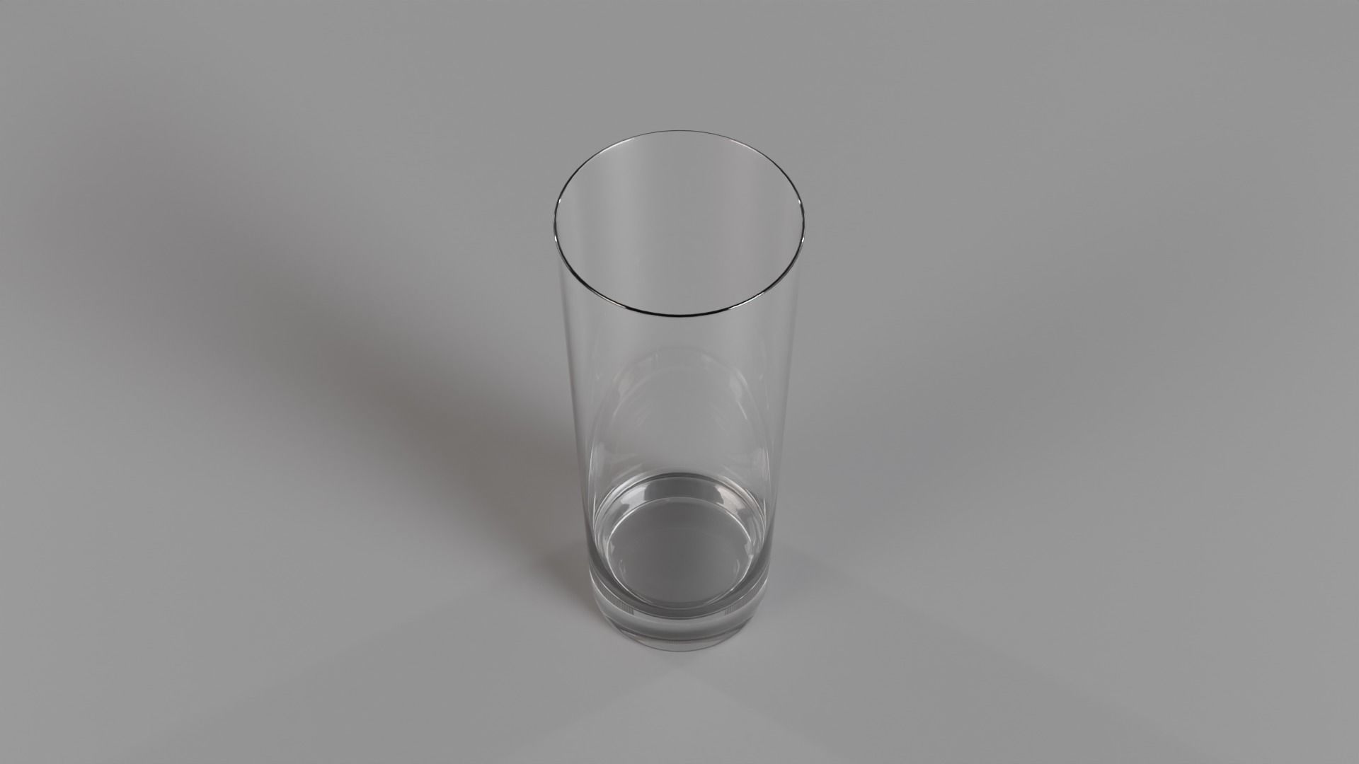 Collins glass Low-poly 3D model_3