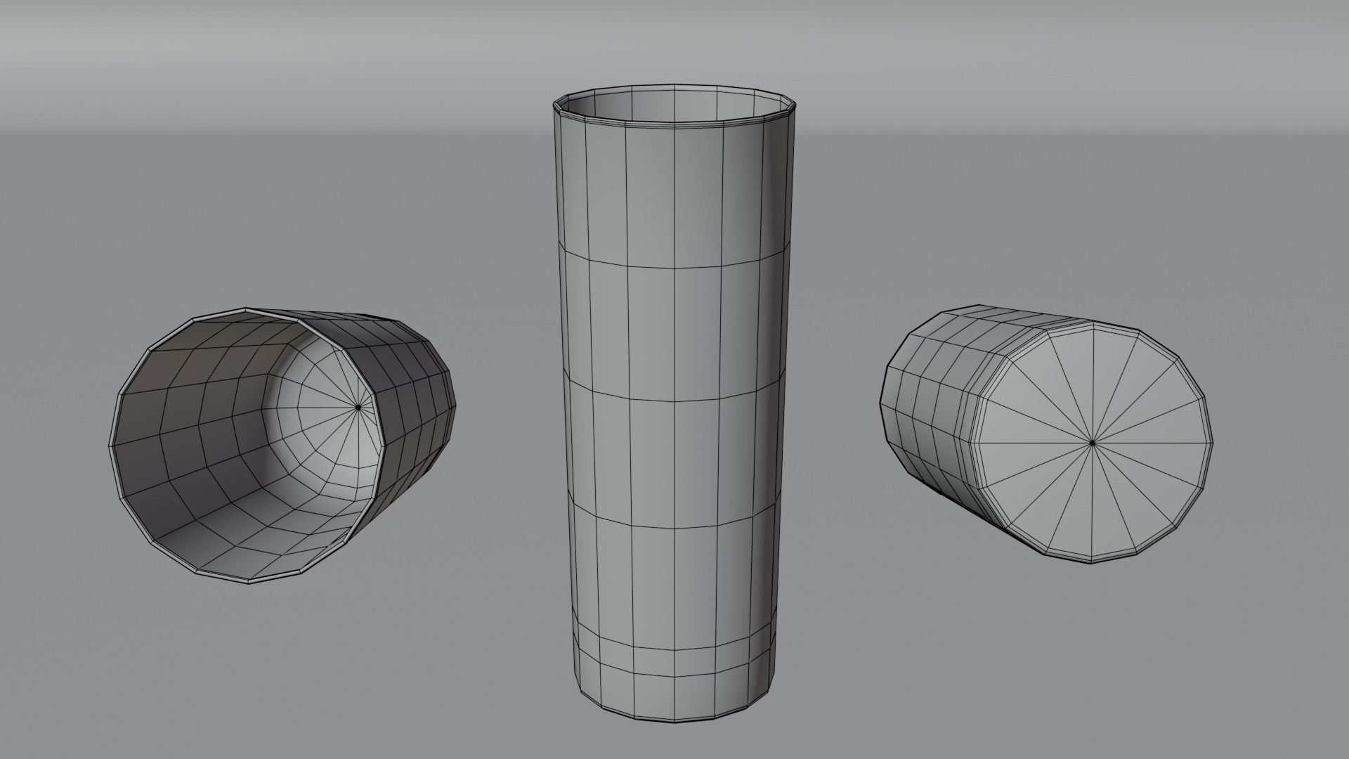 Collins glass Low-poly 3D model_16