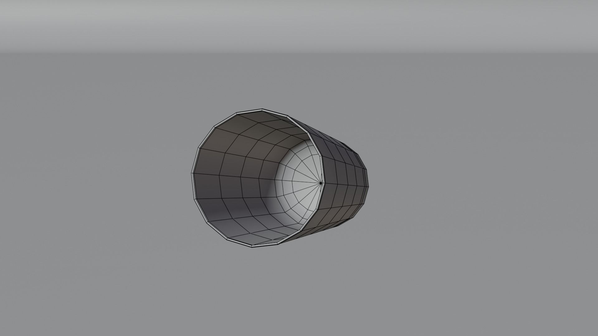 Collins glass Low-poly 3D model_11