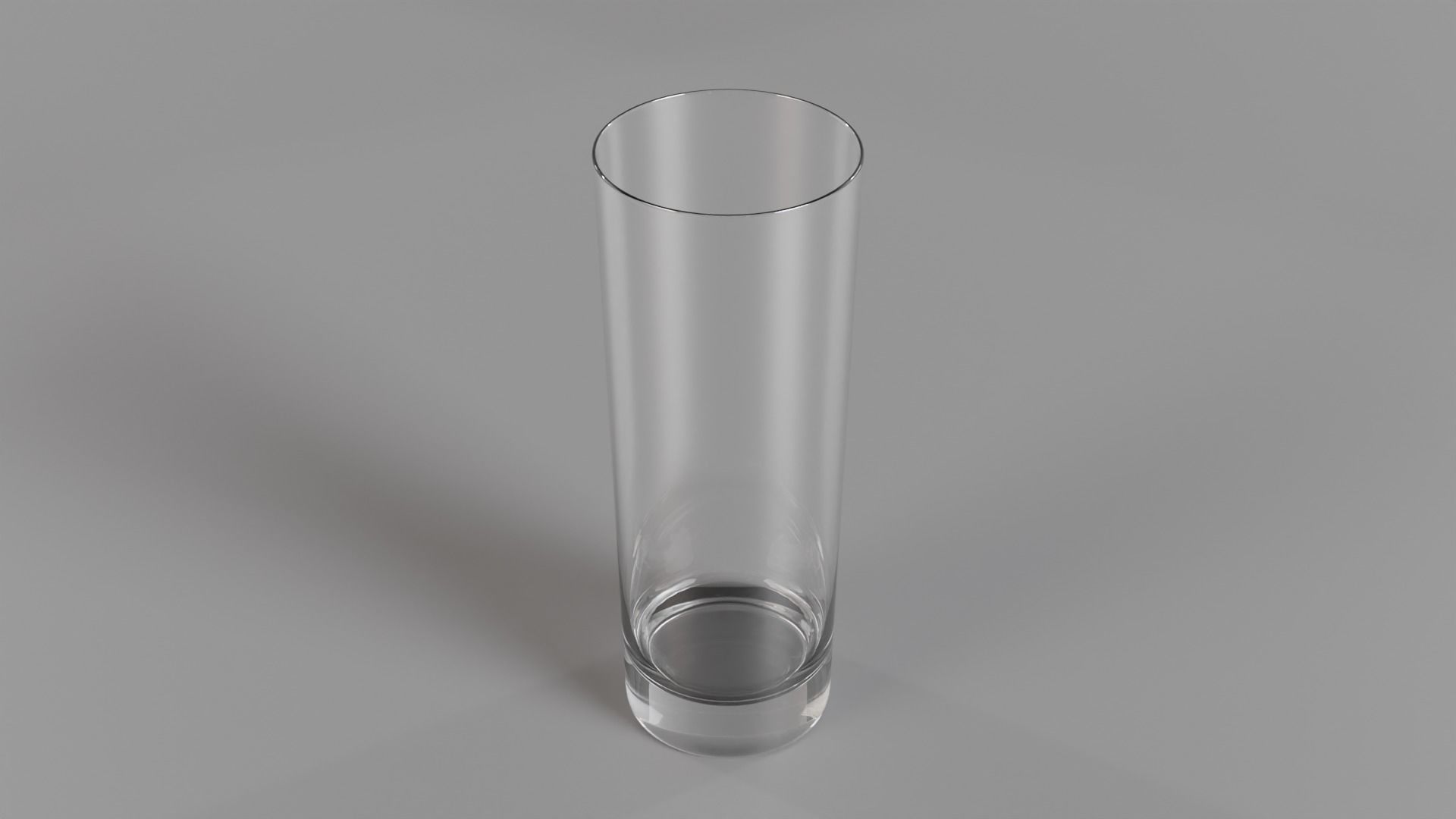 Collins glass Low-poly 3D model_2