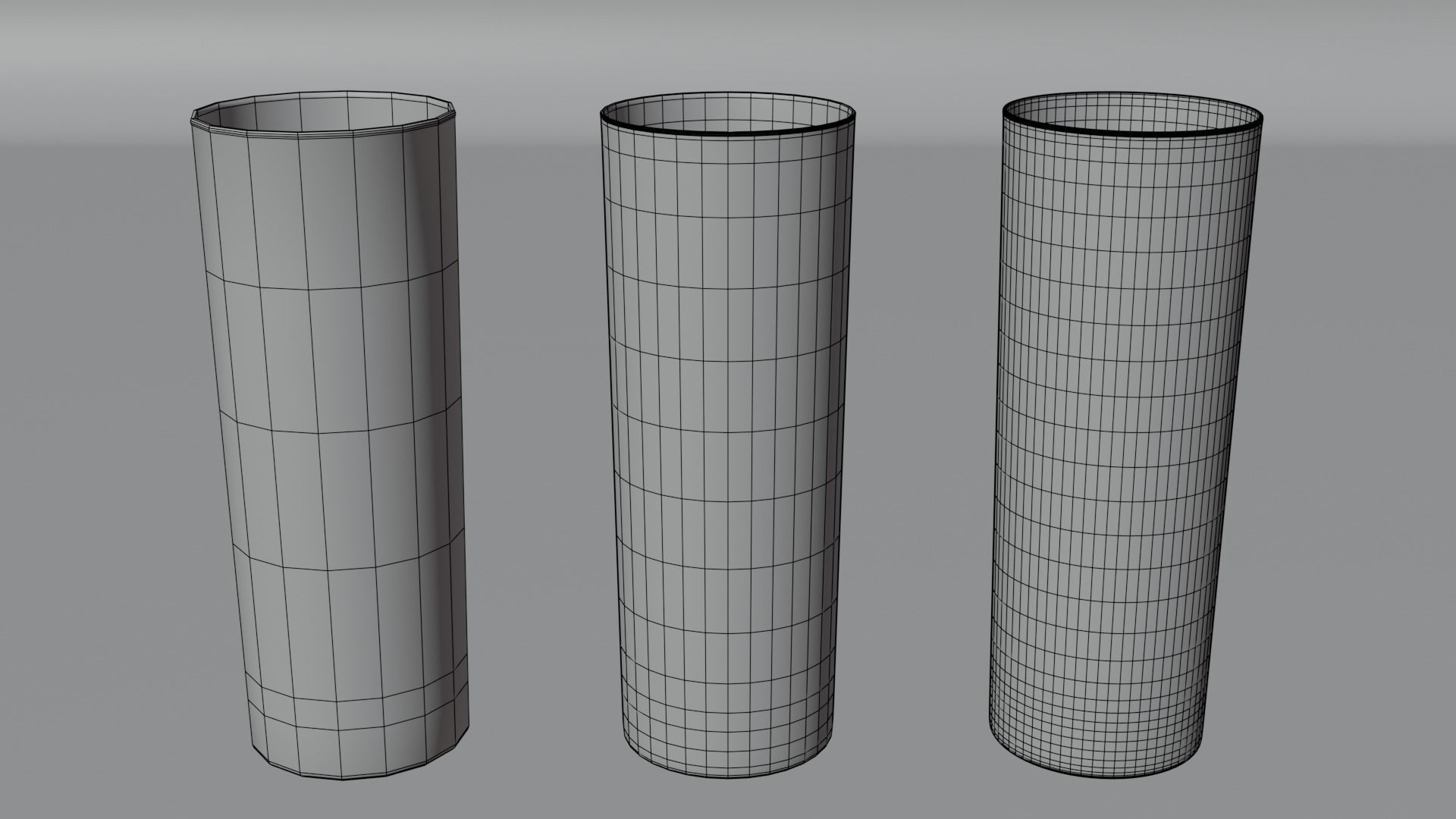 Collins glass Low-poly 3D model_13