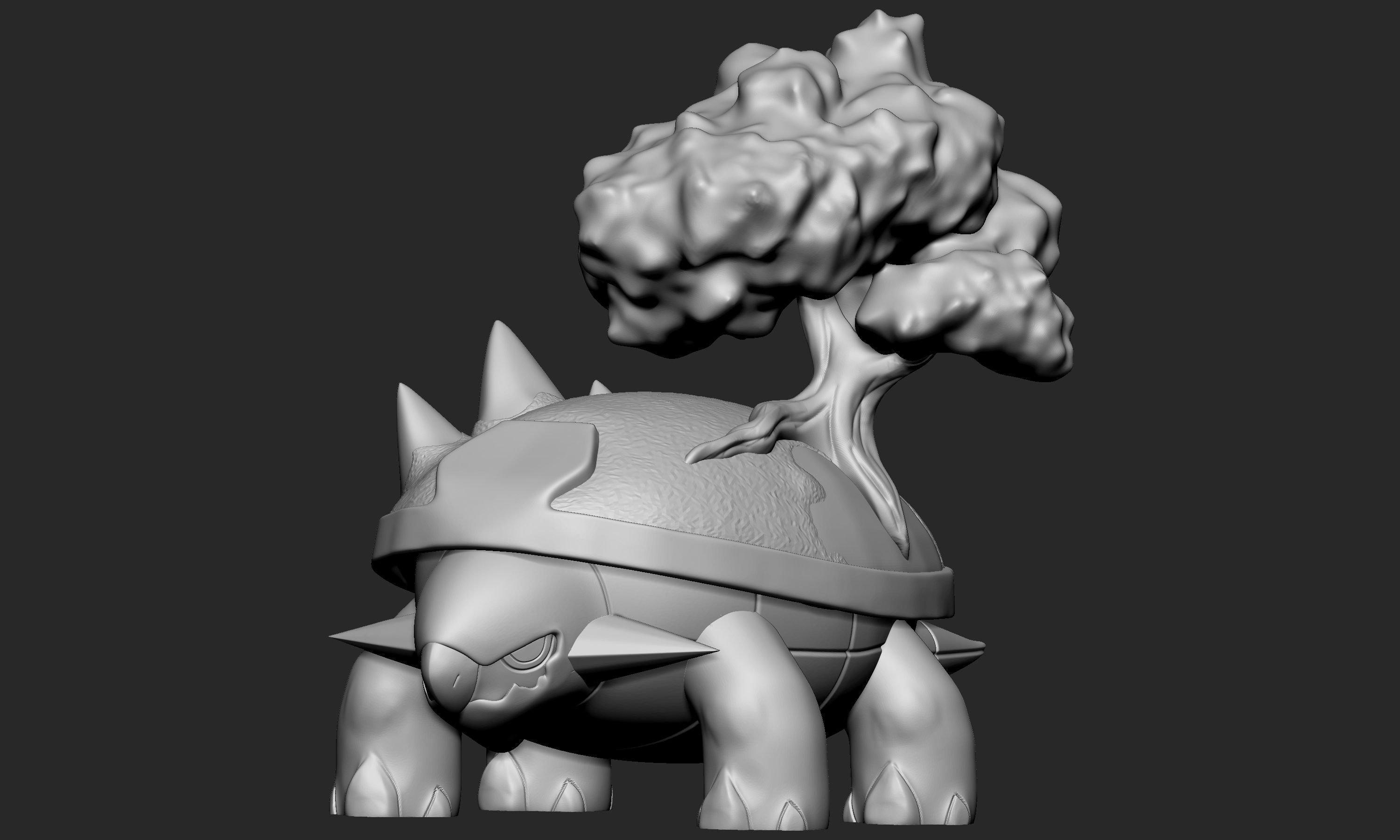 Pokemon - Torterra 3D print model_4