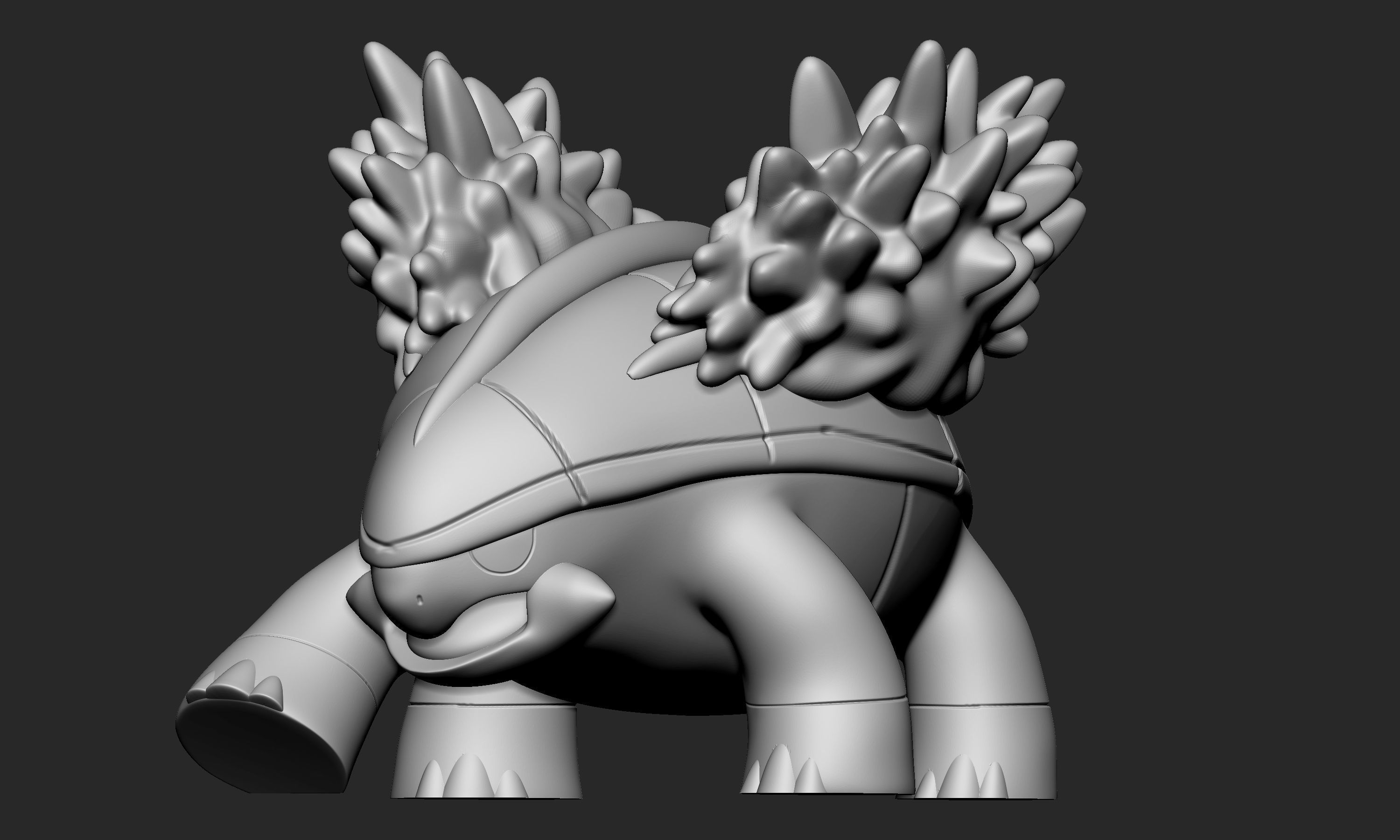 Pokemon - Turtwig Grotle and Torterra 3D print model_3
