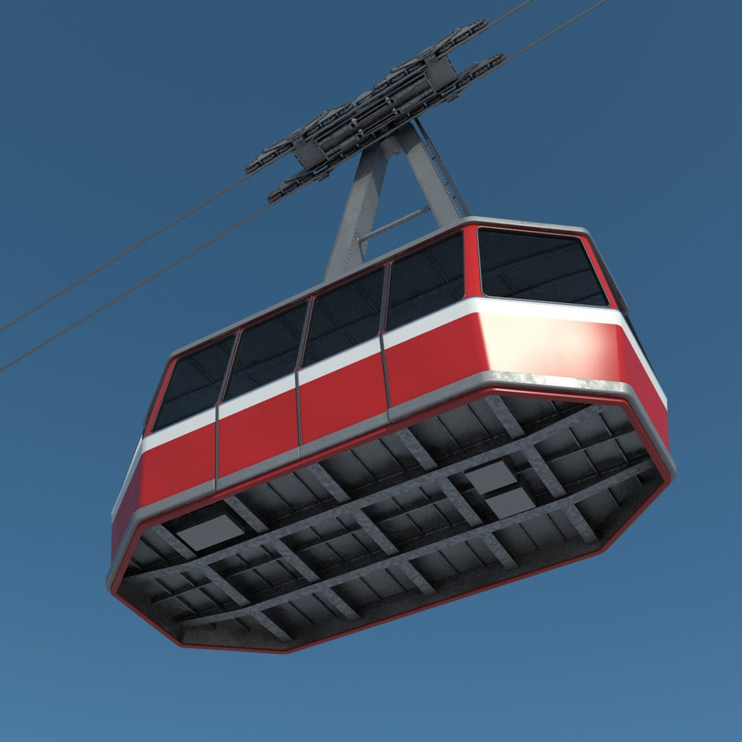 Cable Car 2 3D model_4